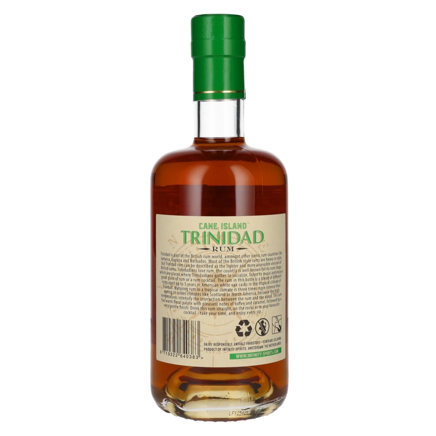 Cane Island TRINIDAD Single Island Blend Rum 40% vol. 0,7l