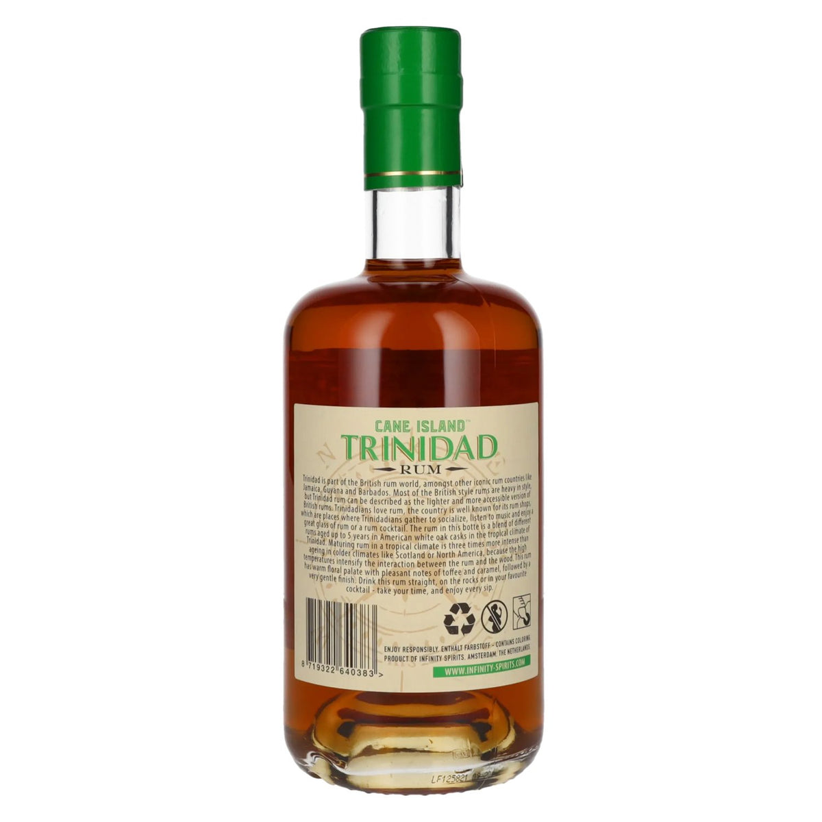 Cane Island TRINIDAD Single Island Blend Rum 40% vol. 0,7l