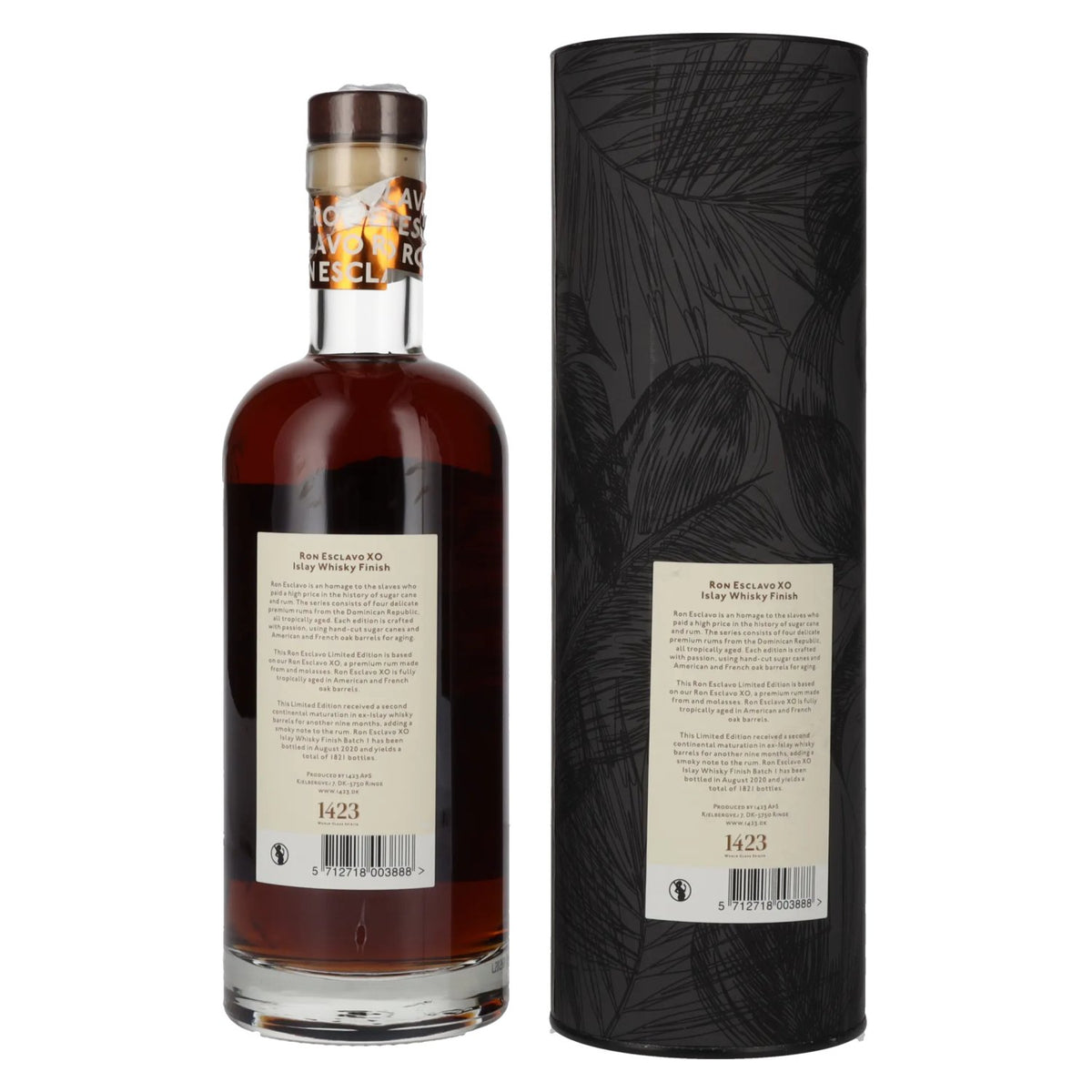 Ron Esclavo XO Islay Whisky Finish Batch #1 46% Vol. 0,7l in gift box