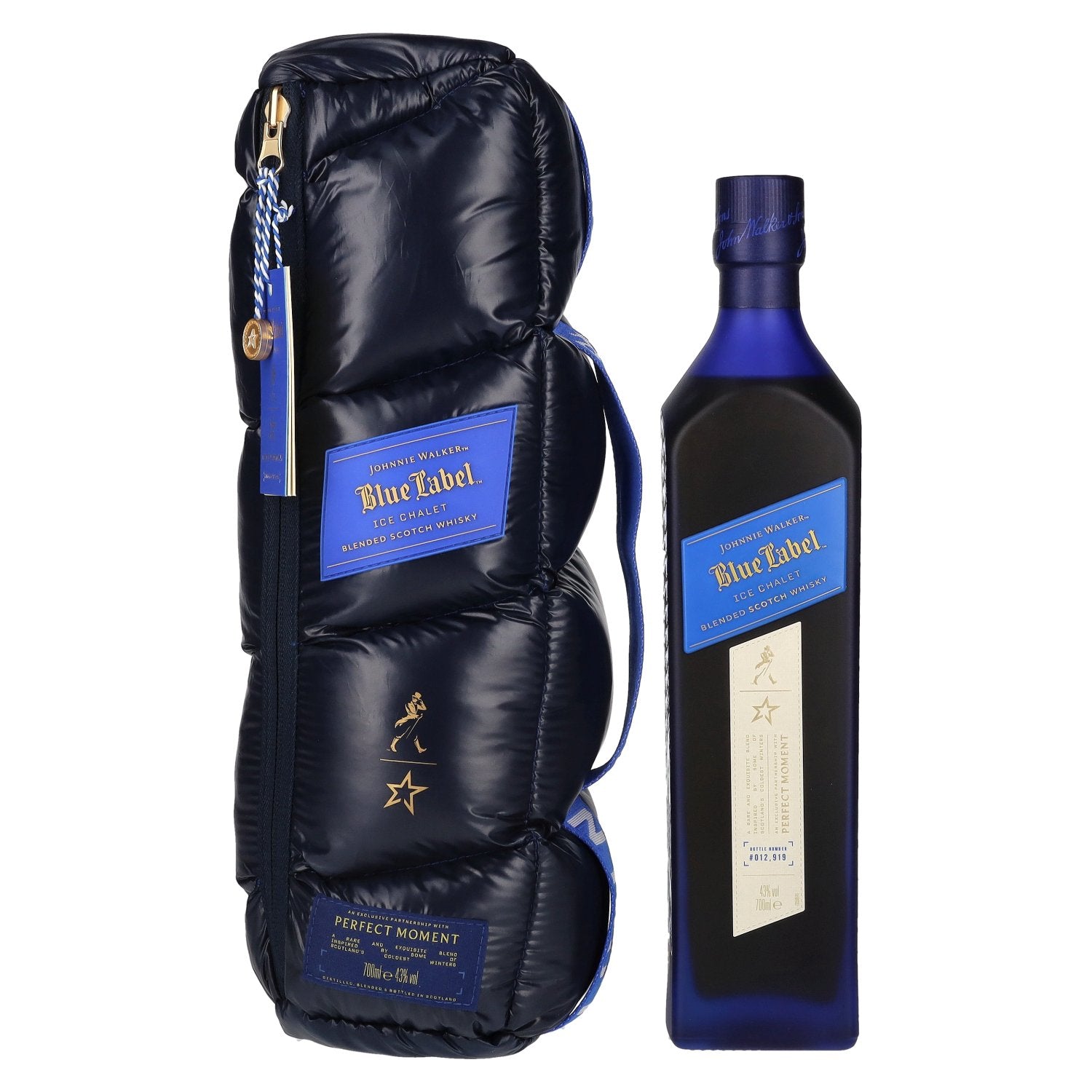 Johnnie Walker Blue Label ICE CHALET Blended Scotch Whisky 43% vol. 0,7l