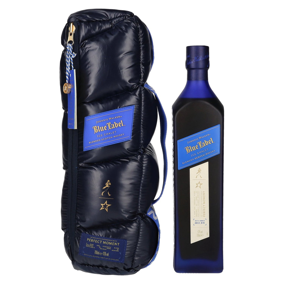 Johnnie Walker Blue Label ICE CHALET Blended Scotch Whisky 43% vol. 0,7l