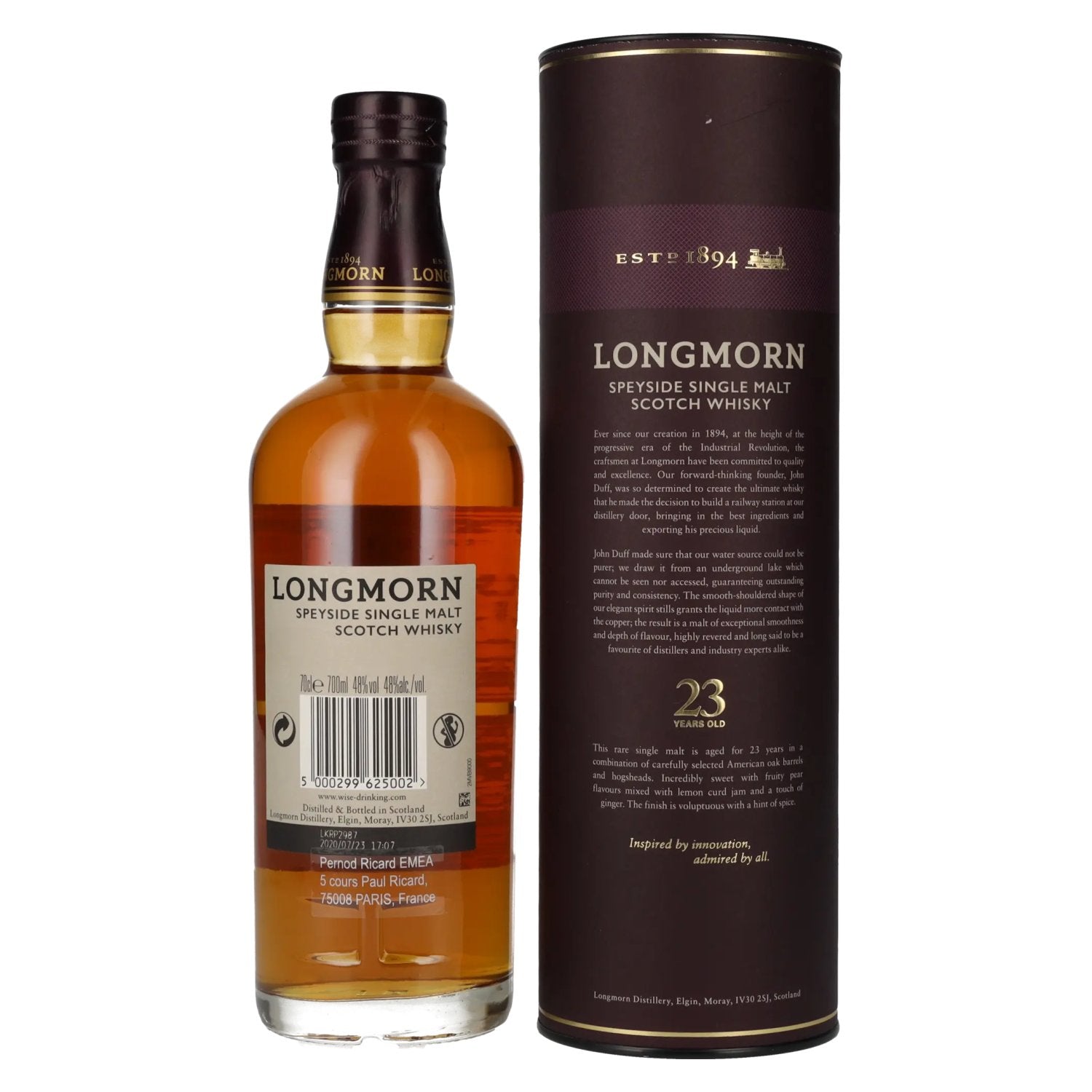 Longmorn 23 Years Old Double Cask Matured 48% Vol. 0,7l in Geschenkbox