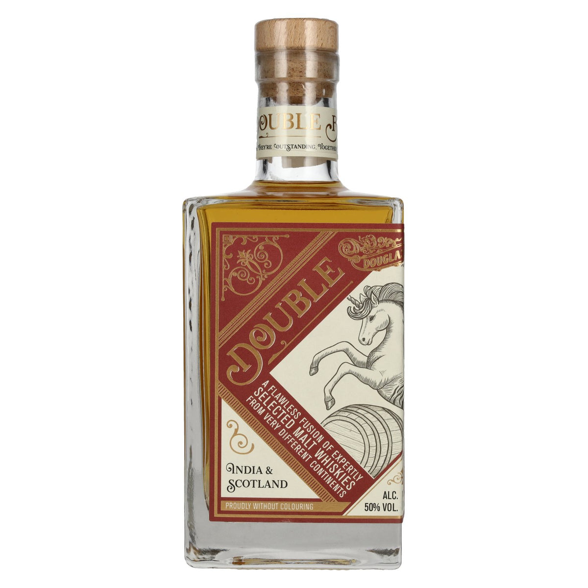 Douglas Laing DOUBLE BARREL India &amp; Scotland Blended Malt Whisky 50% Vol. 0,7l