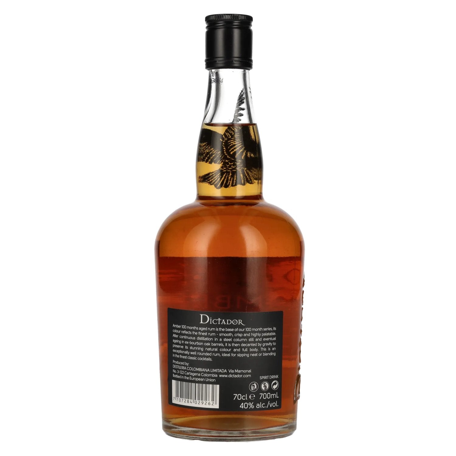 Dictador AMBER 100 Months Aged Spirit Drink 40% Vol. 0,7l