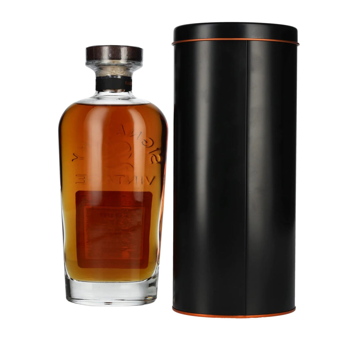 Signatory Vintage Glen Spey 17 ans d'âge, premier remplissage en fût d'Oloroso, brut de fût n° 5, 2007, 58,1 % vol., 0,7 l dans une boîte en fer-blanc