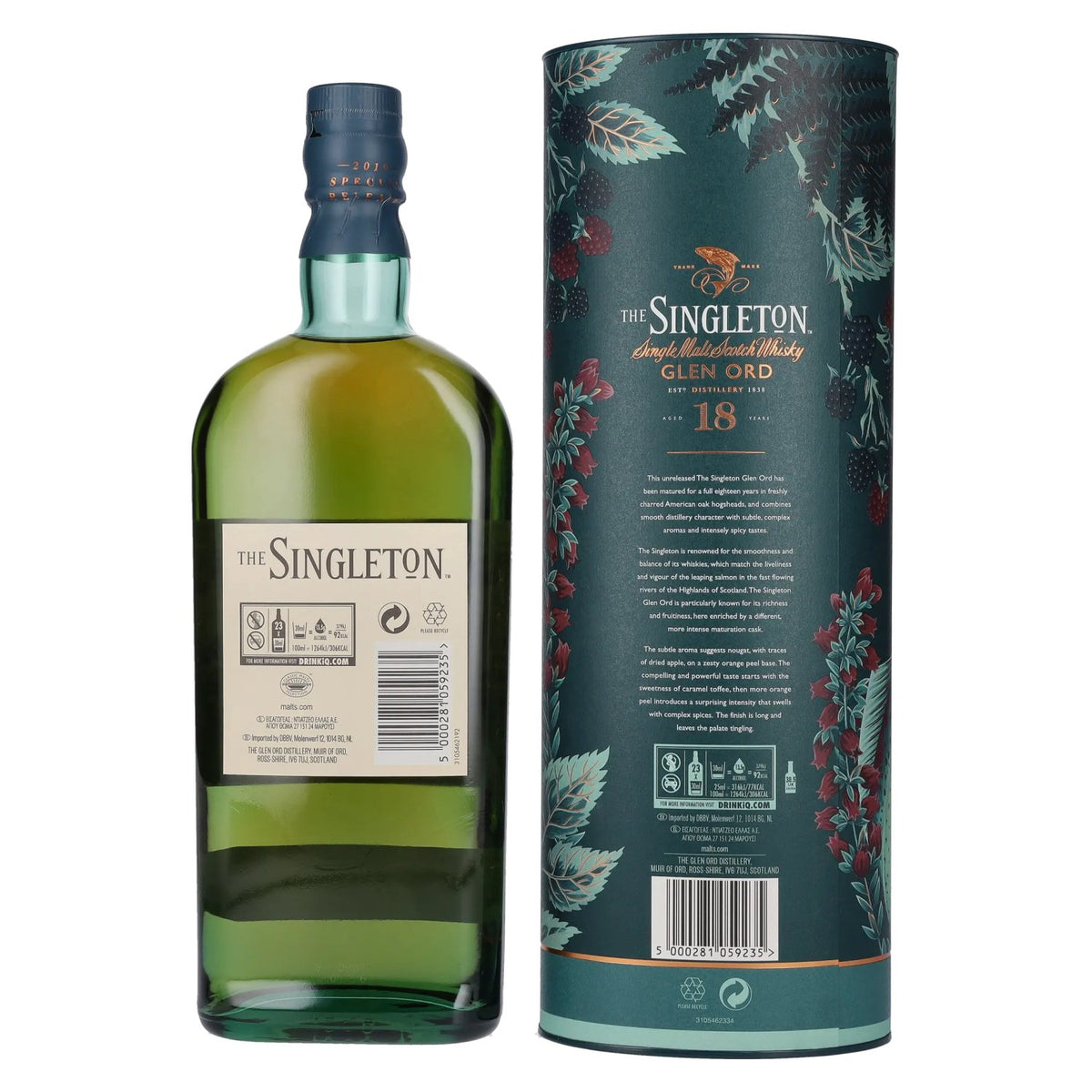 The Singleton GLEN ORD 18 Years Old Special Release 2019 55% Vol. 0,7l in gift box