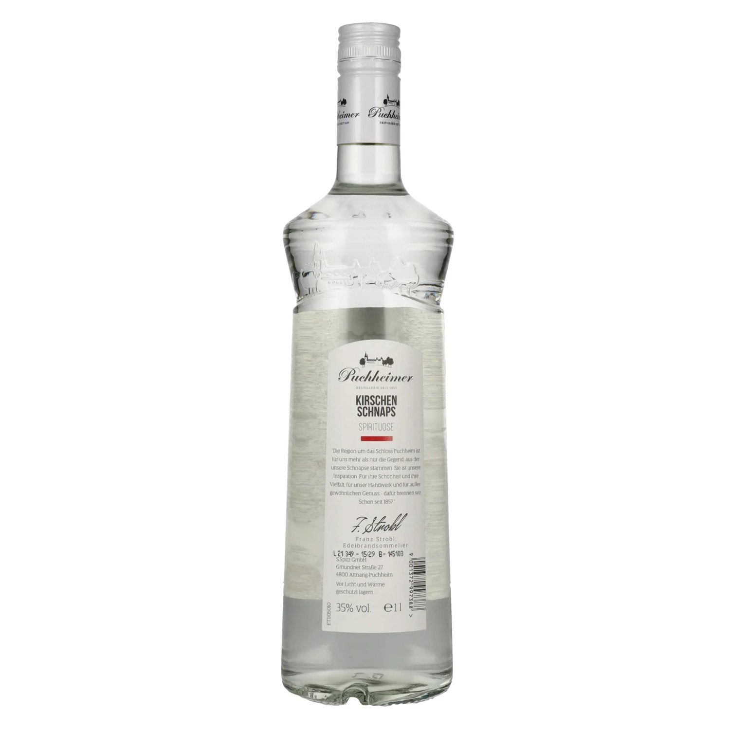 Puchheimer cherry schnapps 35% vol. 1l