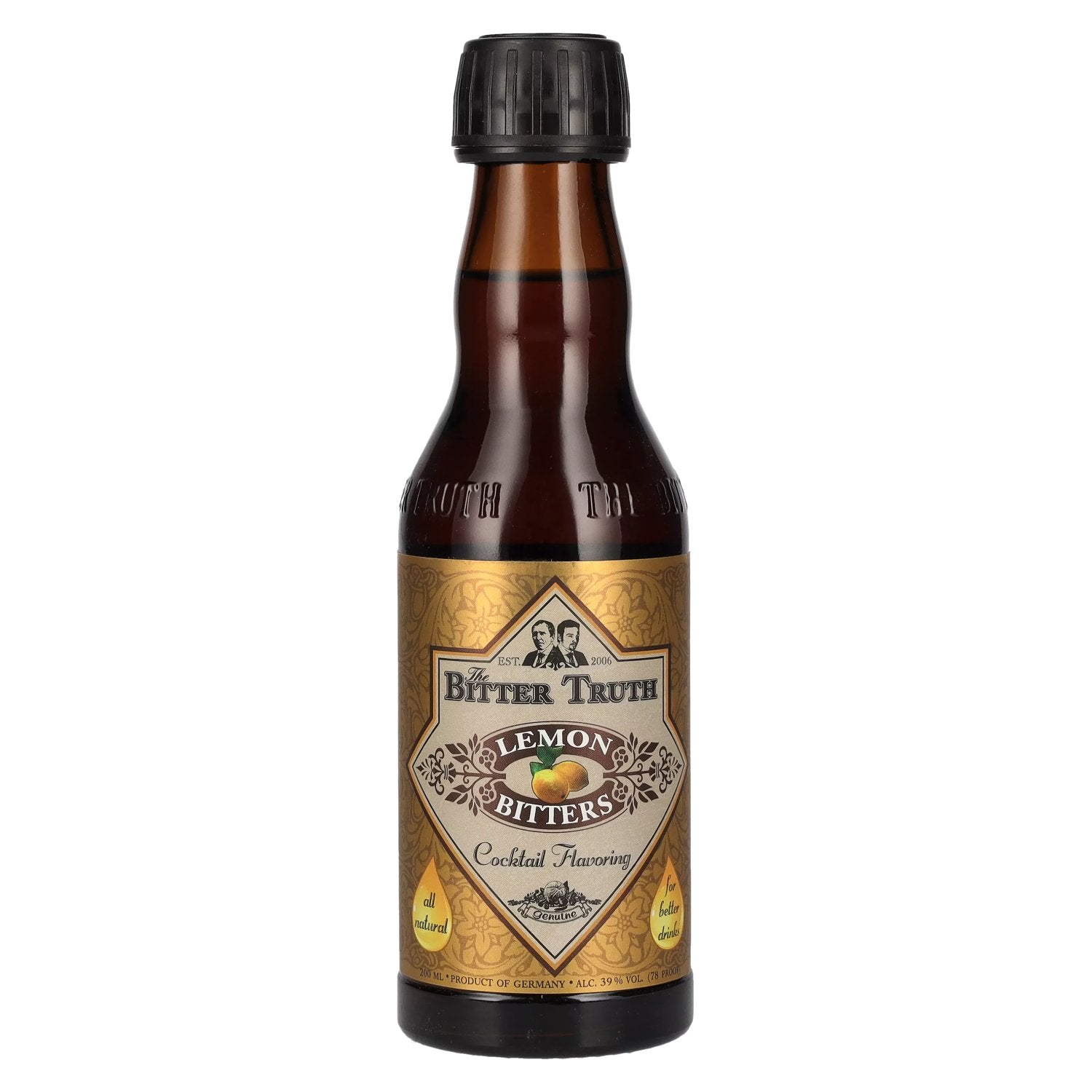 The Bitter Truth Lemon Bitters 39% vol. 0,2l