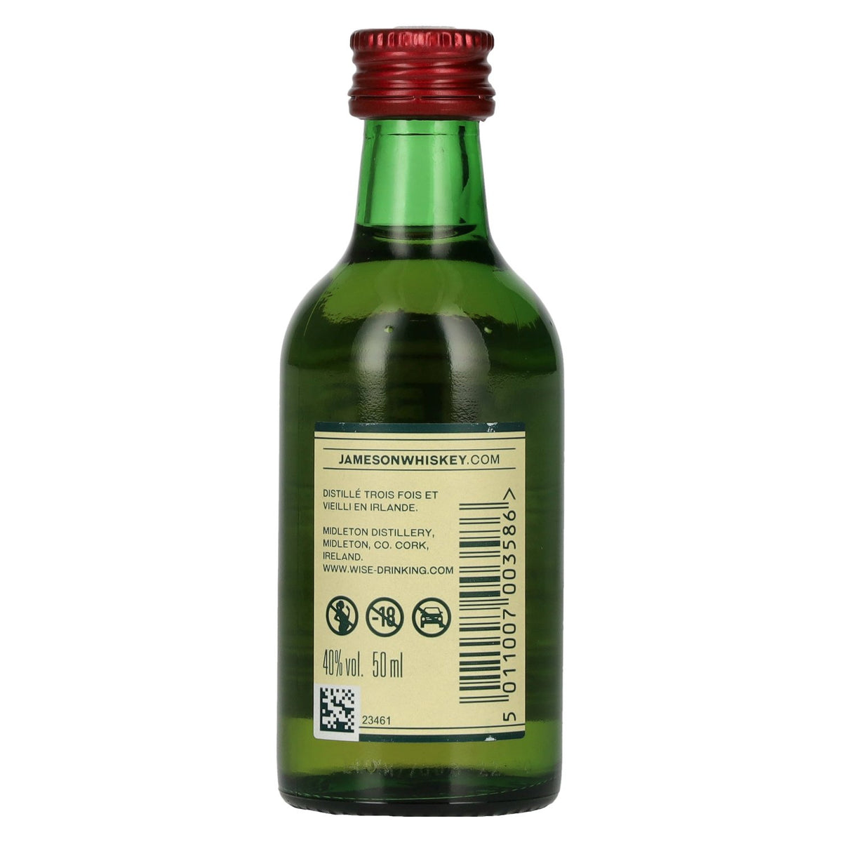 Jameson Whiskey irlandais triple distillé 40% vol. 0,05l