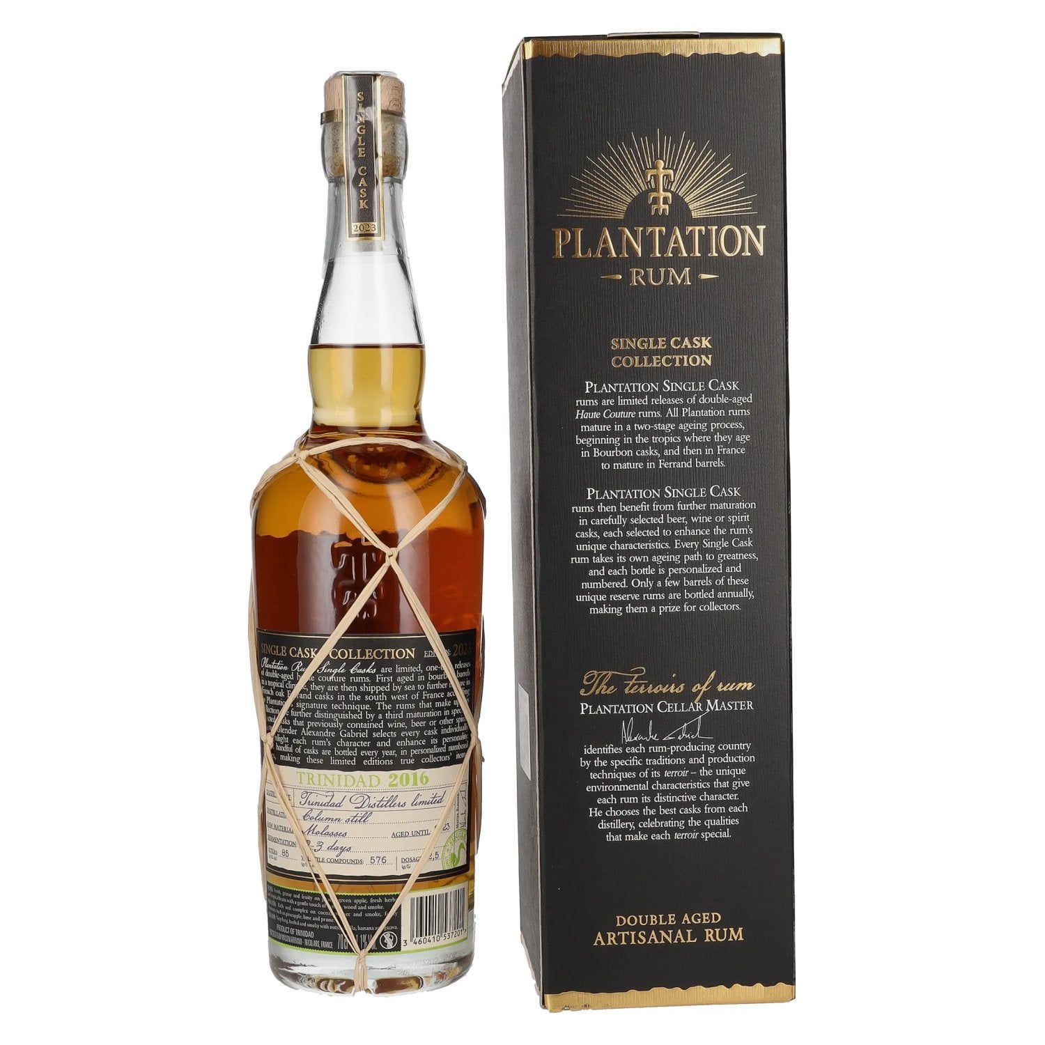 Plantation Rum TRINIDAD 2016 Single Cask Mezcal Finish by delicando 2023 51,1% Vol. 0,7l in Geschenkbox