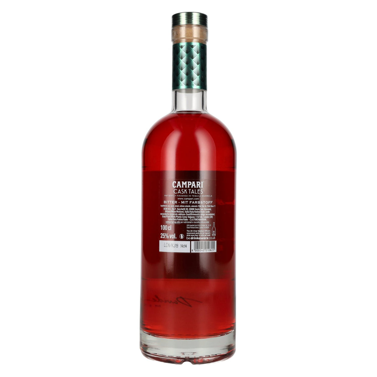 Campari CASK TALES Bitter Tequila Barrels Finish 25% vol. 1 litre