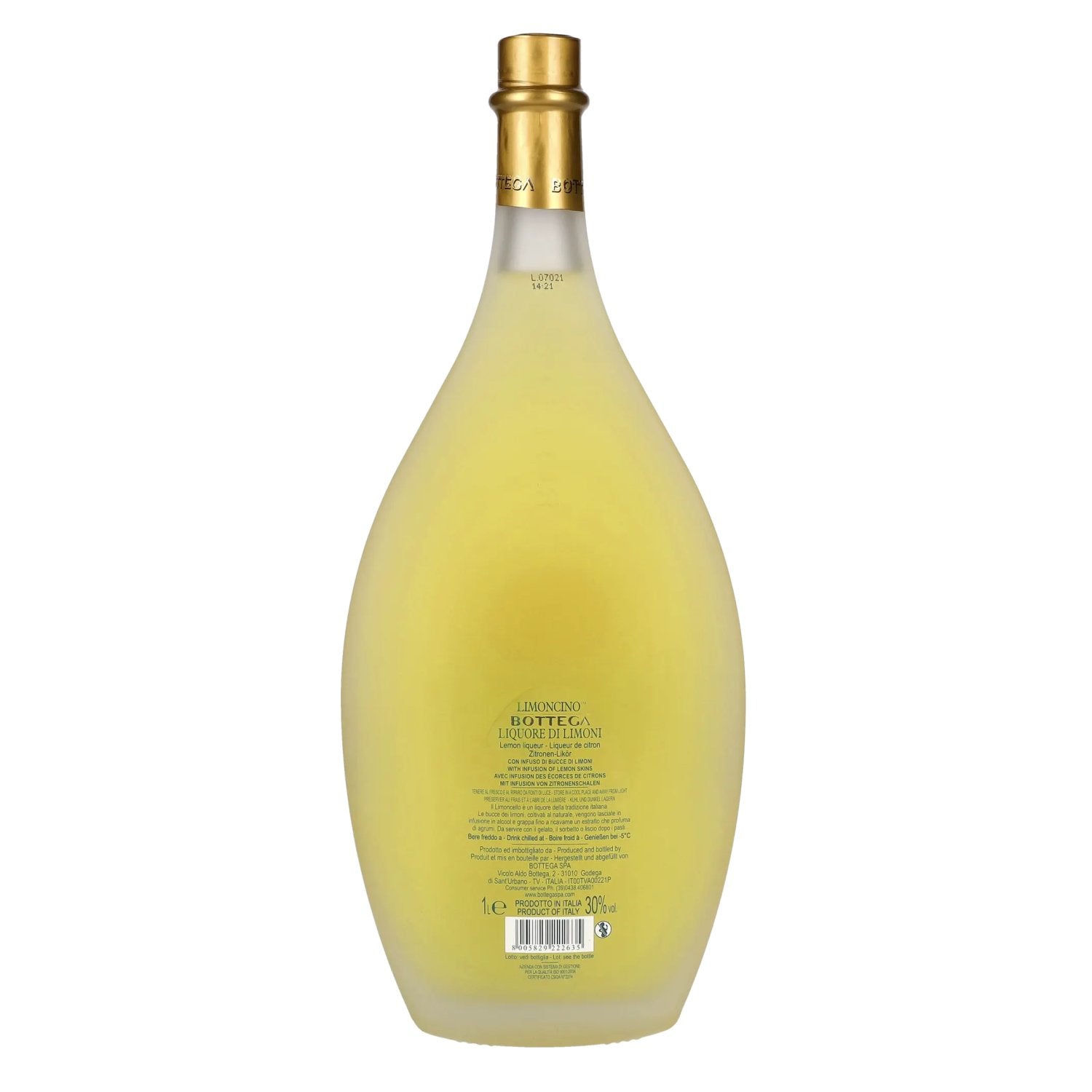 Bottega LIMONCINO Limoncello Liqueur 30% vol. 1l
