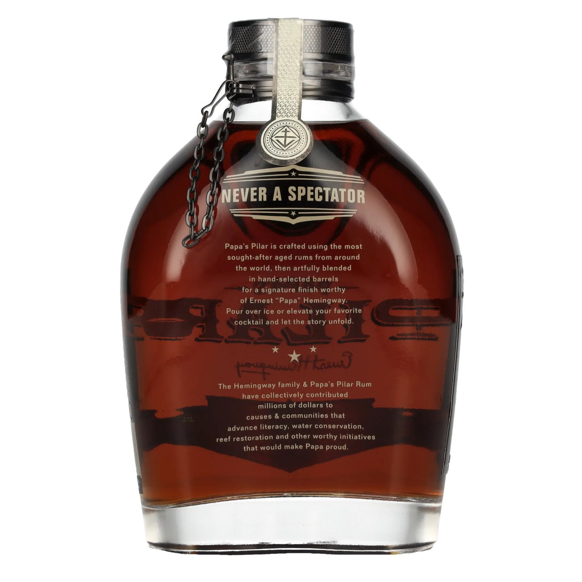 Papa's Pilar Solera FLAGSHIP DARK RUM 43% Vol. 0,7l