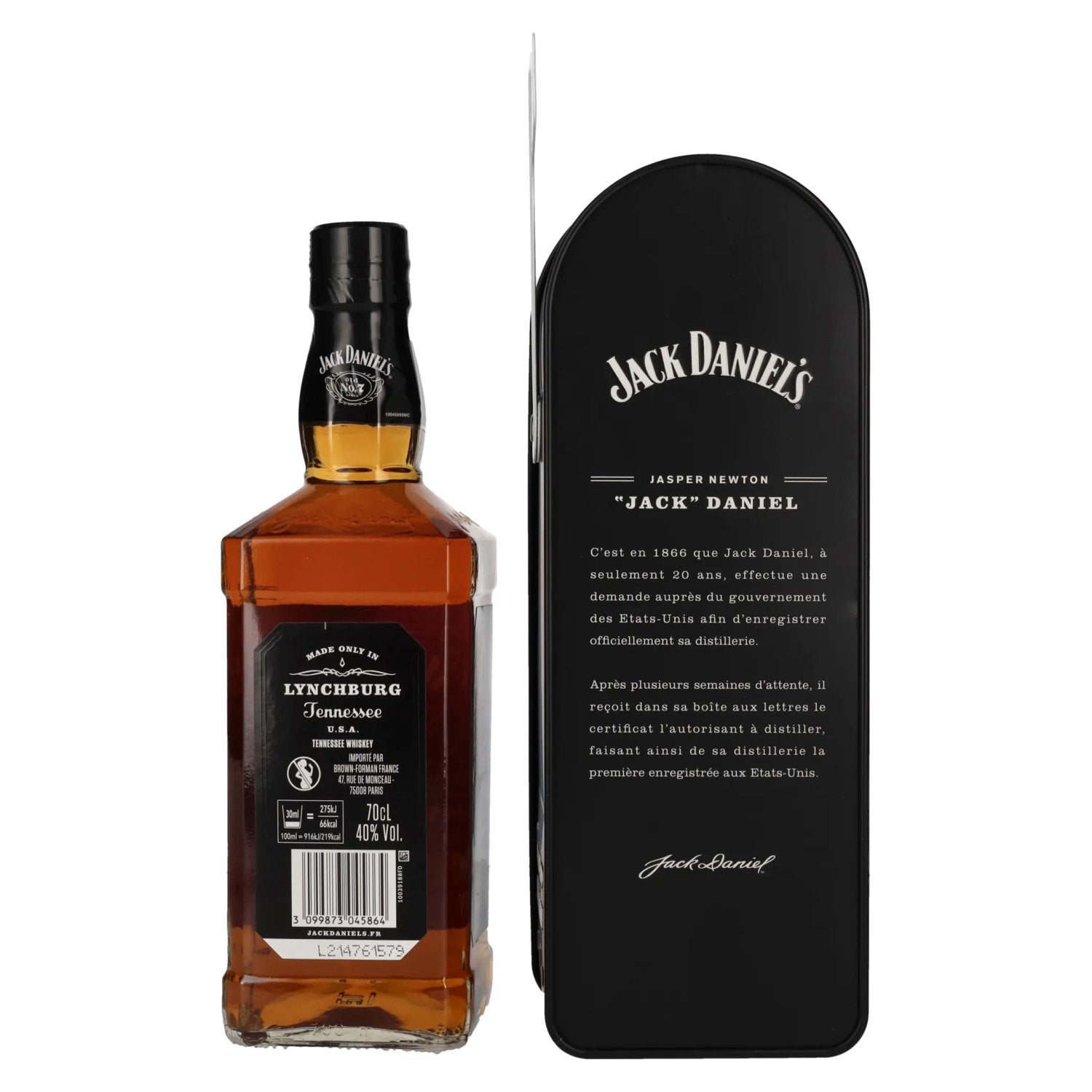 Jack Daniel's Tennessee Whiskey 40% Vol. 0,7l in Mailbox