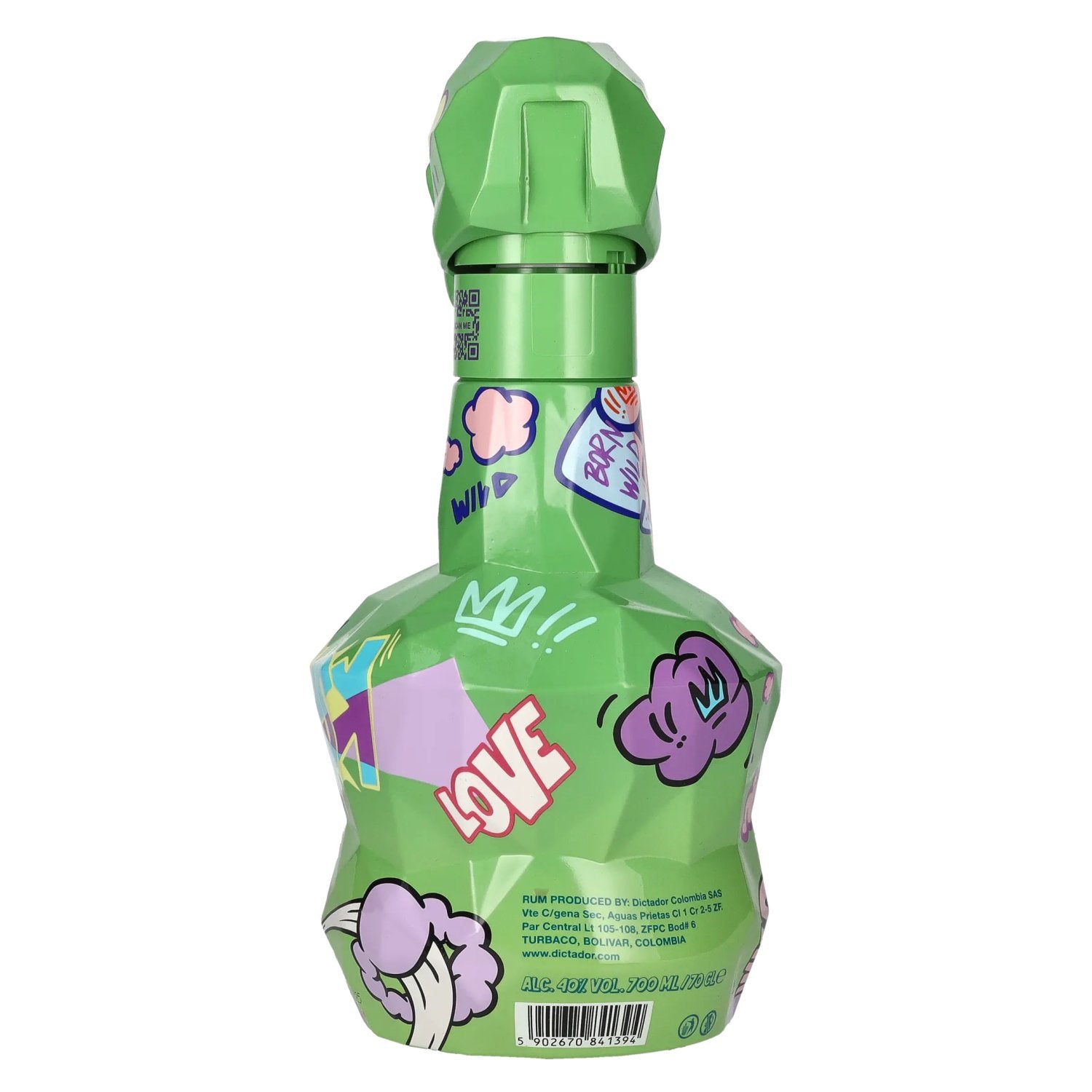 Dictador GAME CHANGER LIGHT GREEN Rhum colombien 40% vol. 0,7l