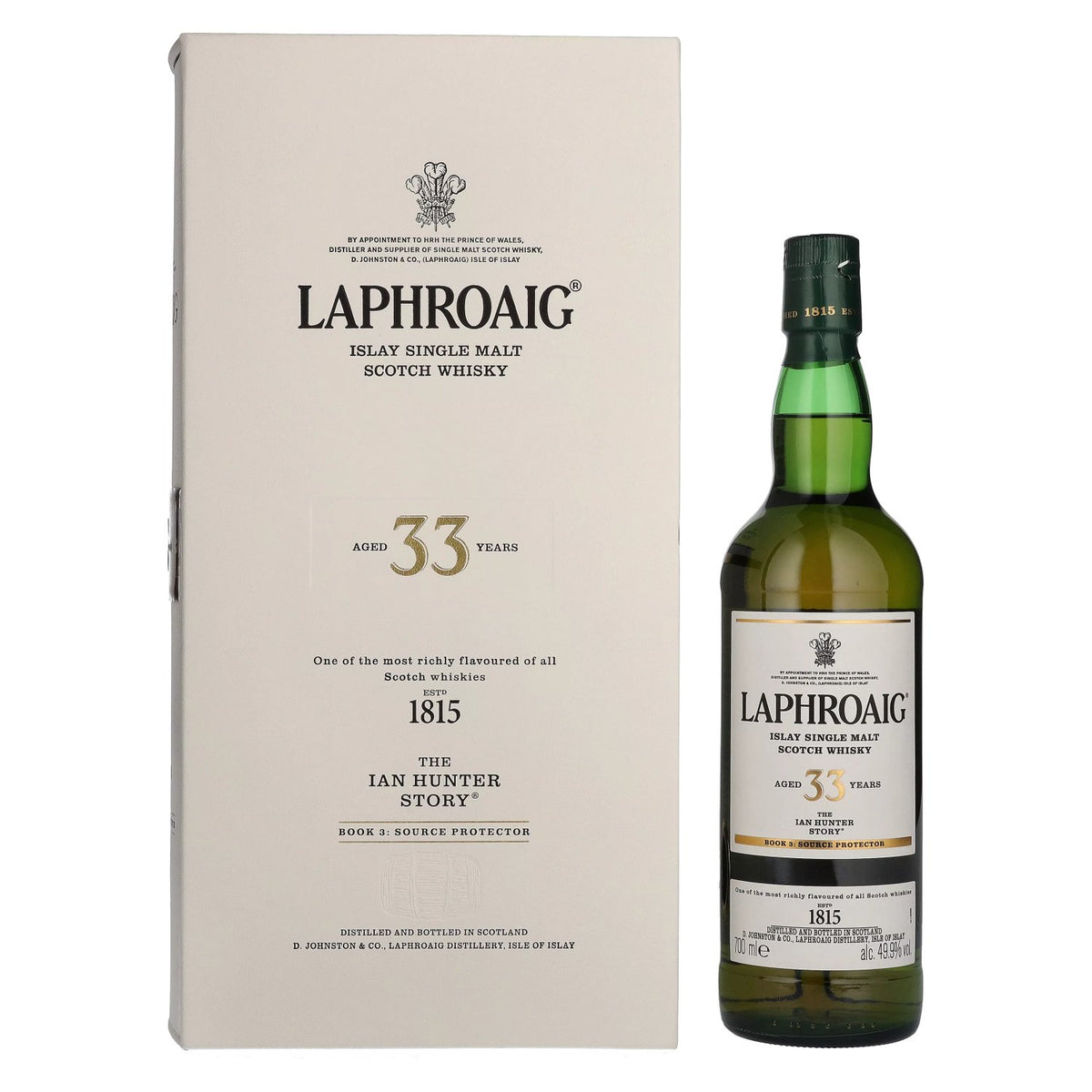 Laphroaig 33 Years Old The Ian Hunter Story Book 3: Source Protector Limited Edition 49,9% Vol. 0,7l in gift box