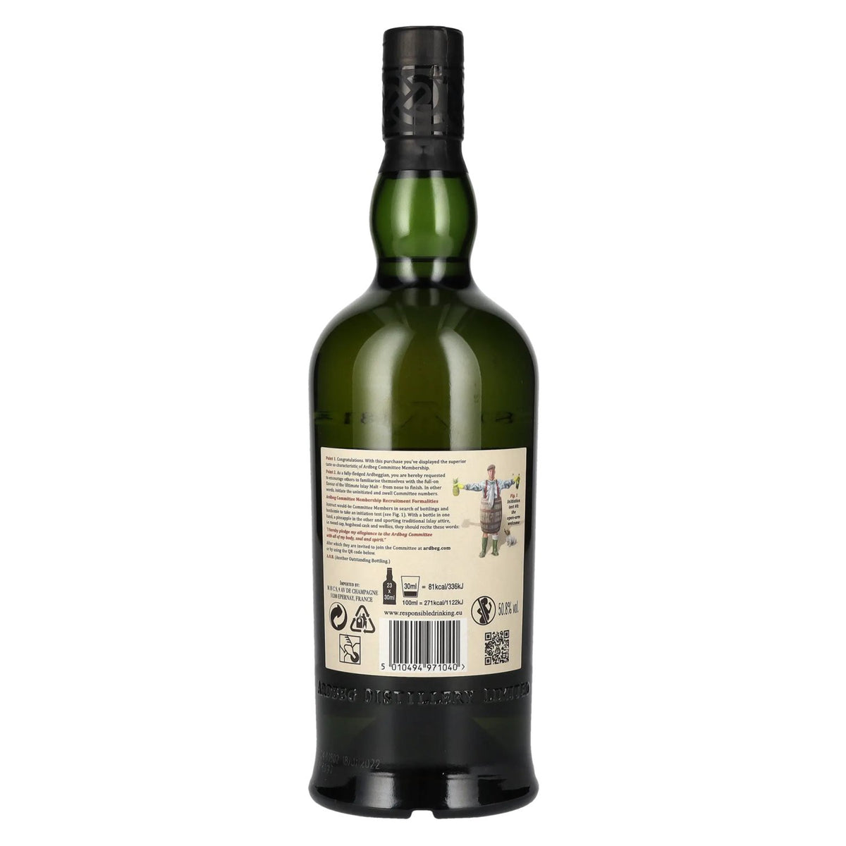 Ardbeg 8 ans d'âge FOR DISCUSSION Single Malt d'Islay 50,8 % vol. 0,7 l