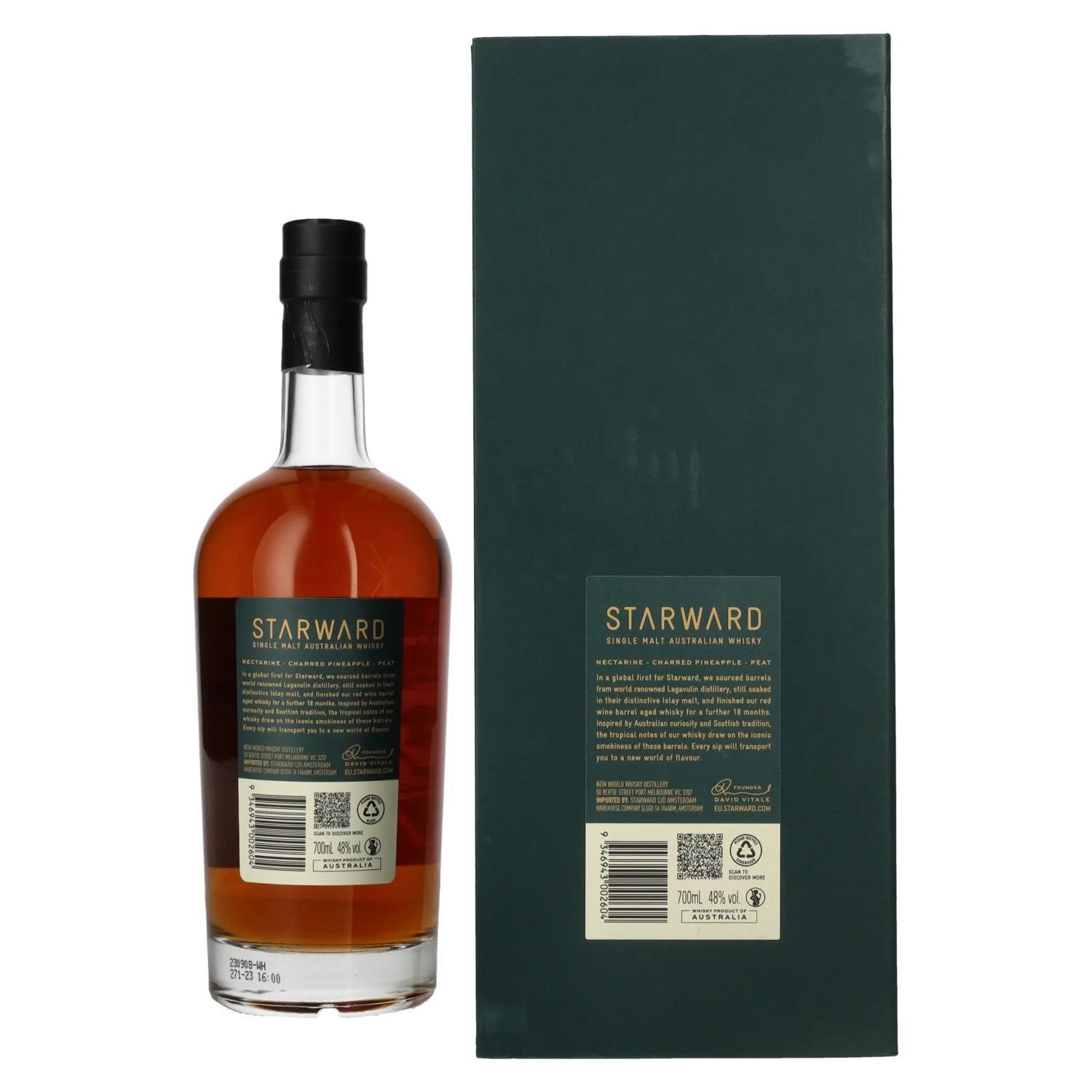 Starward LAGAVULIN Single Malt Australian Whisky 48% vol. 0,7l en boîte cadeau