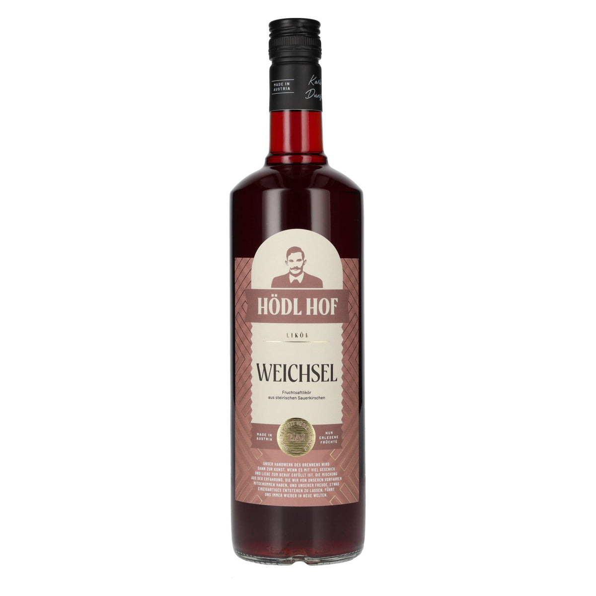 Hödl Hof Original WEICHSEL fruit juice liqueur 20% vol. 1l