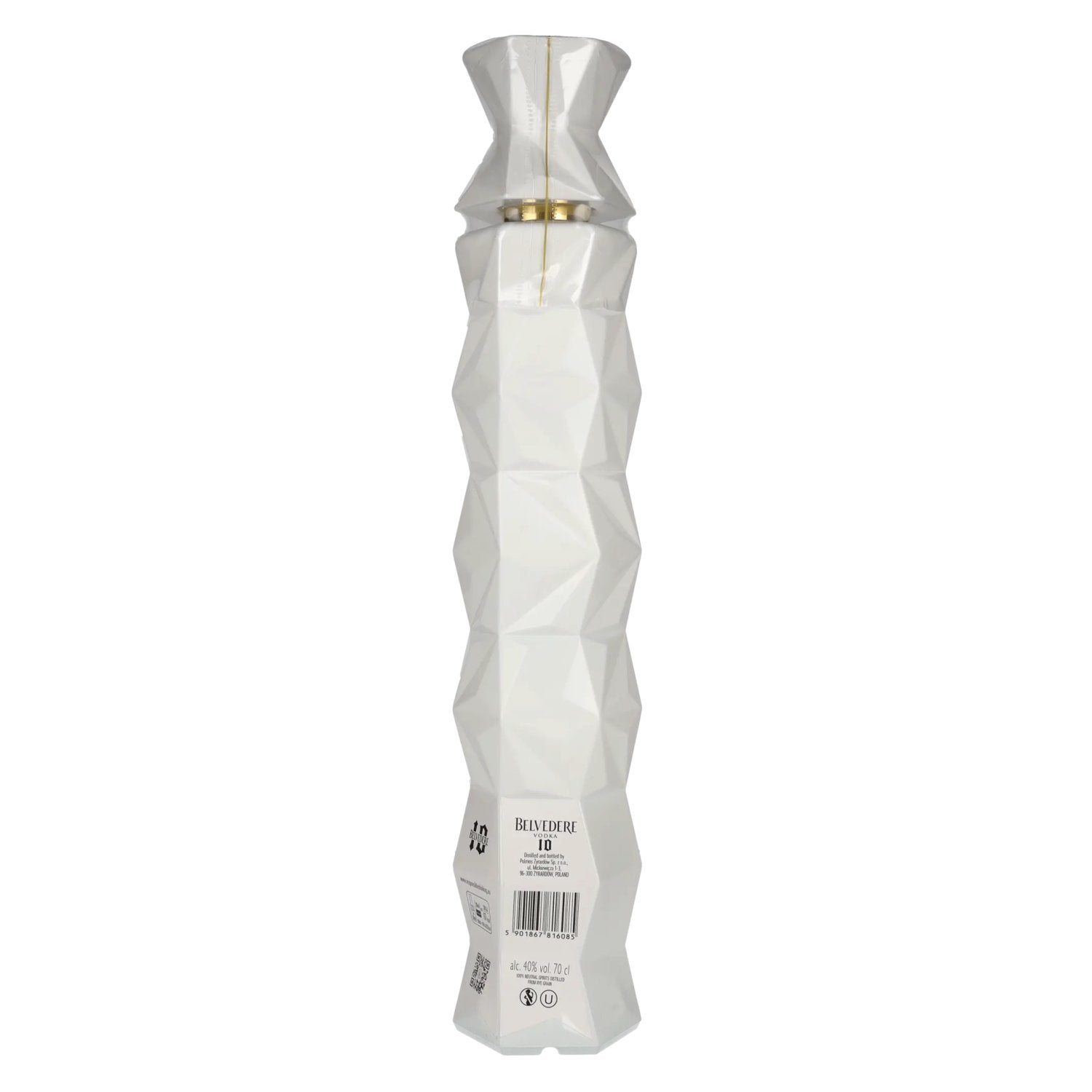 Belvedere 10 Vodka 40% vol. 0,7l avec autocollant lumineux LED