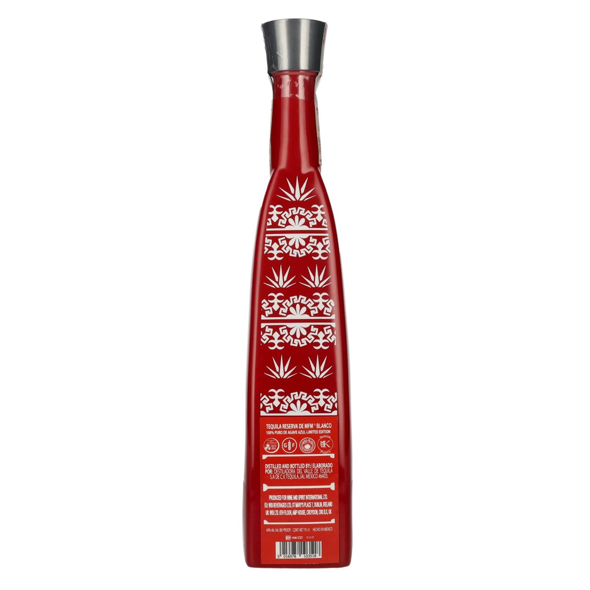 Casa Maestri Reserva de MFM Tequila Blanco 100% Puro de Agave 40% Vol. 0,7l