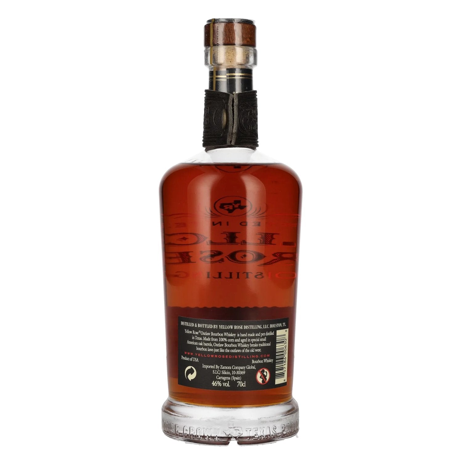 Yellow Rose OUTLAW BOURBON Whiskey 46% Vol. 0,7l