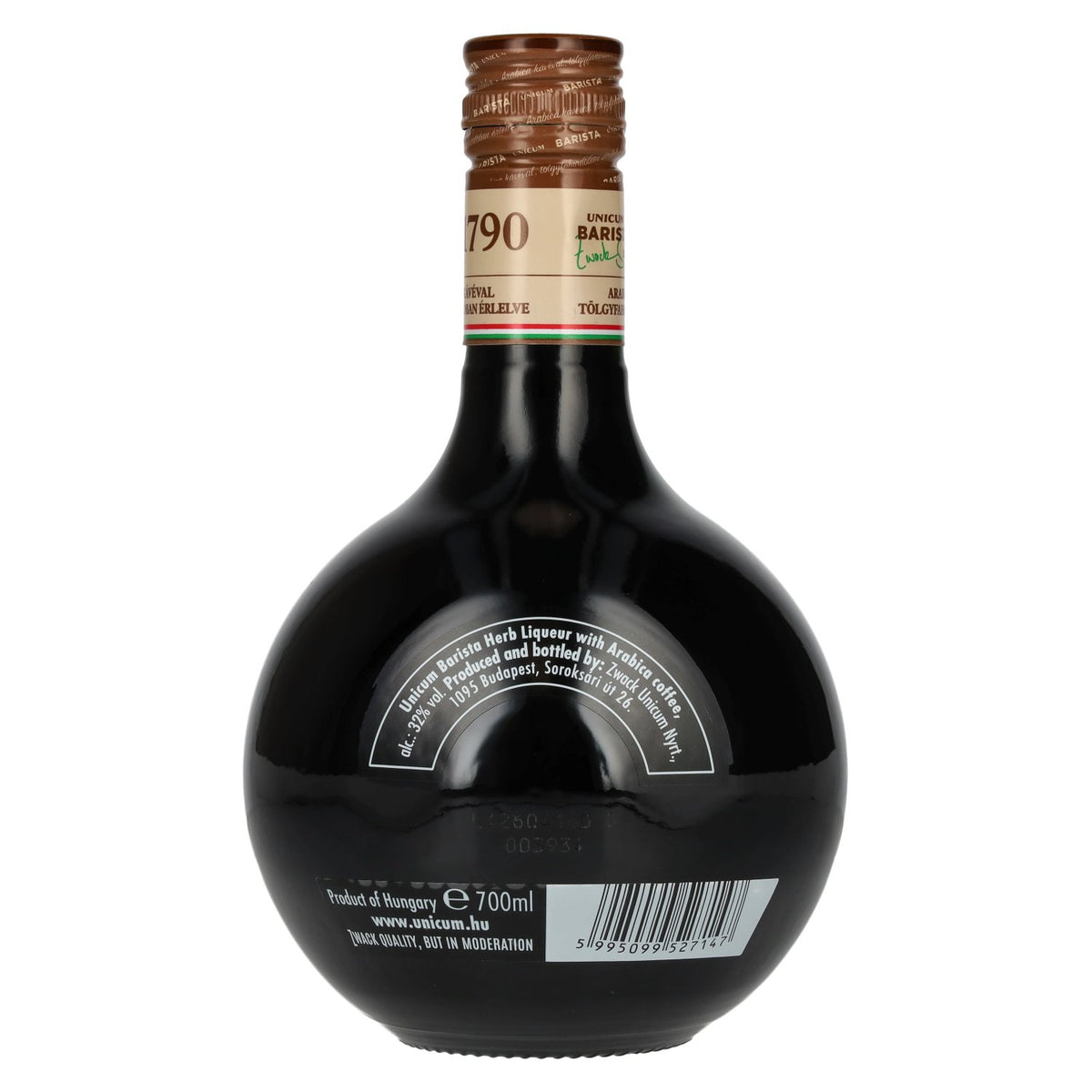 Zwack Unicum Barista 32% ABV 0.7l