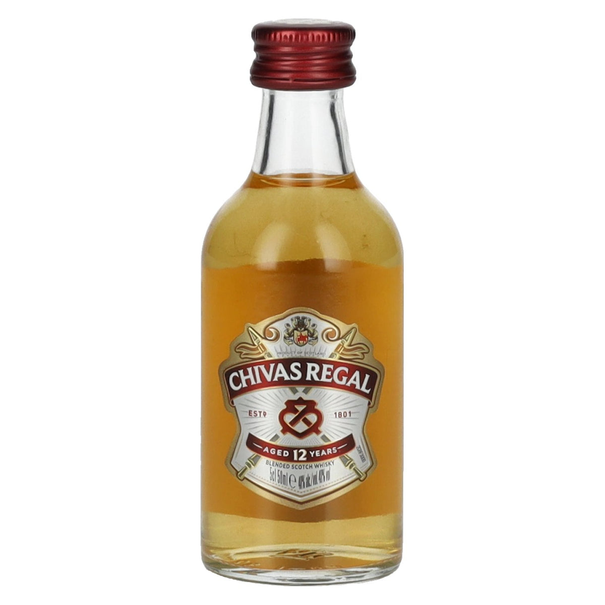 Chivas Regal 12-Year-Old Blended Scotch Whisky 40% vol. 0.05 l