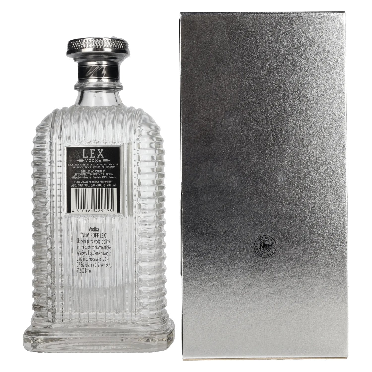 LEX by Nemiroff Ultra Premium Vodka 40% Vol. 0,7l in Geschenkbox