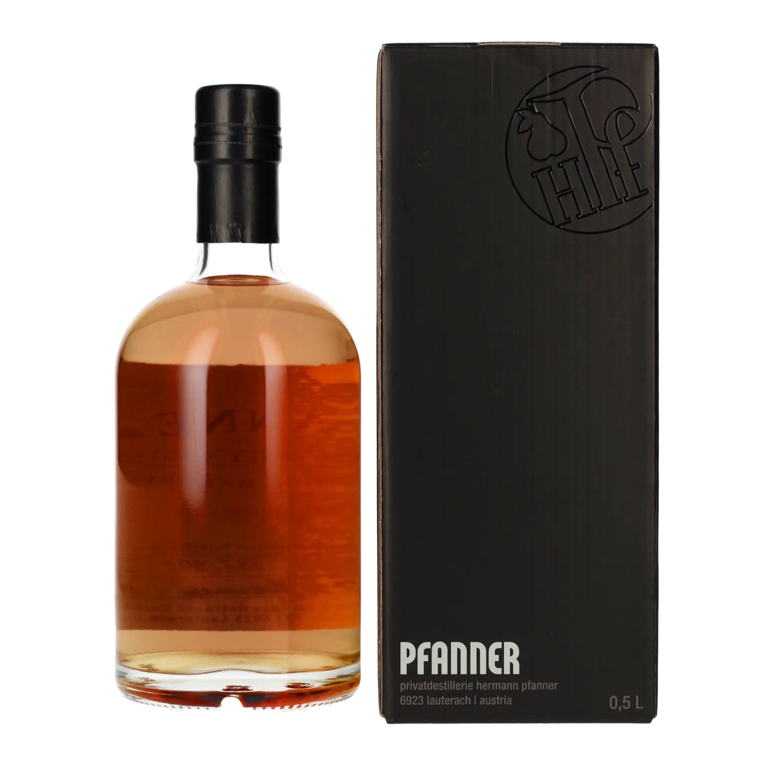 Pfanner Bourbon Oak Cask Single Malt Whisky 56,4% Vol. 0,5l in Geschenkbox