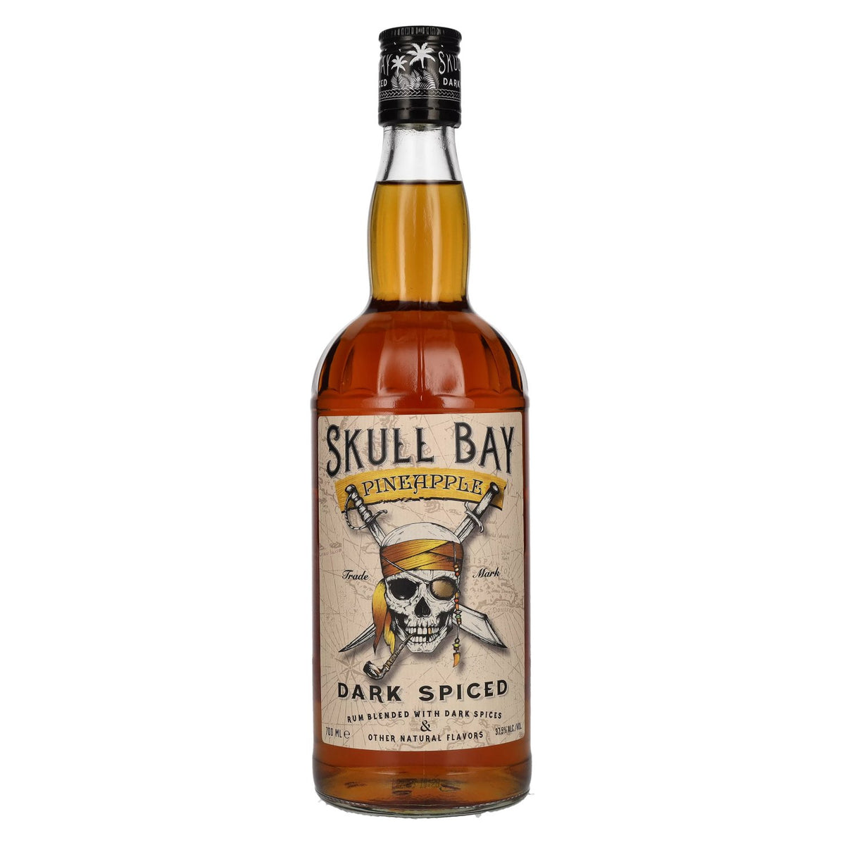Skull Bay PINEAPPLE Dark Spiced 37,5% vol. 0,7l