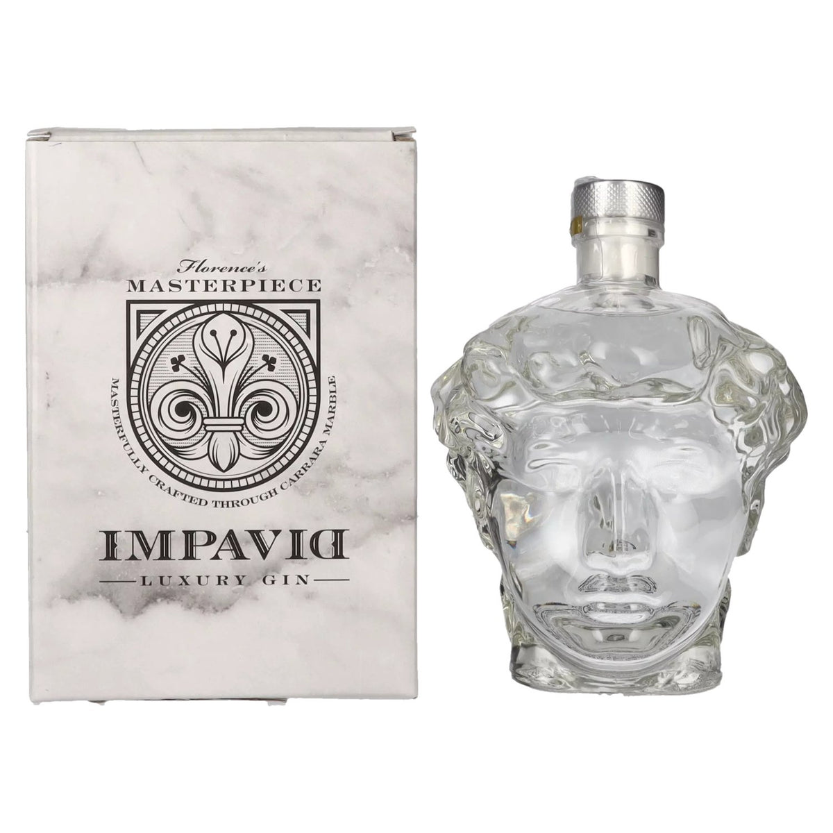 Impavid Luxury Gin 40% ABV, 0.7 litres, in a gift box