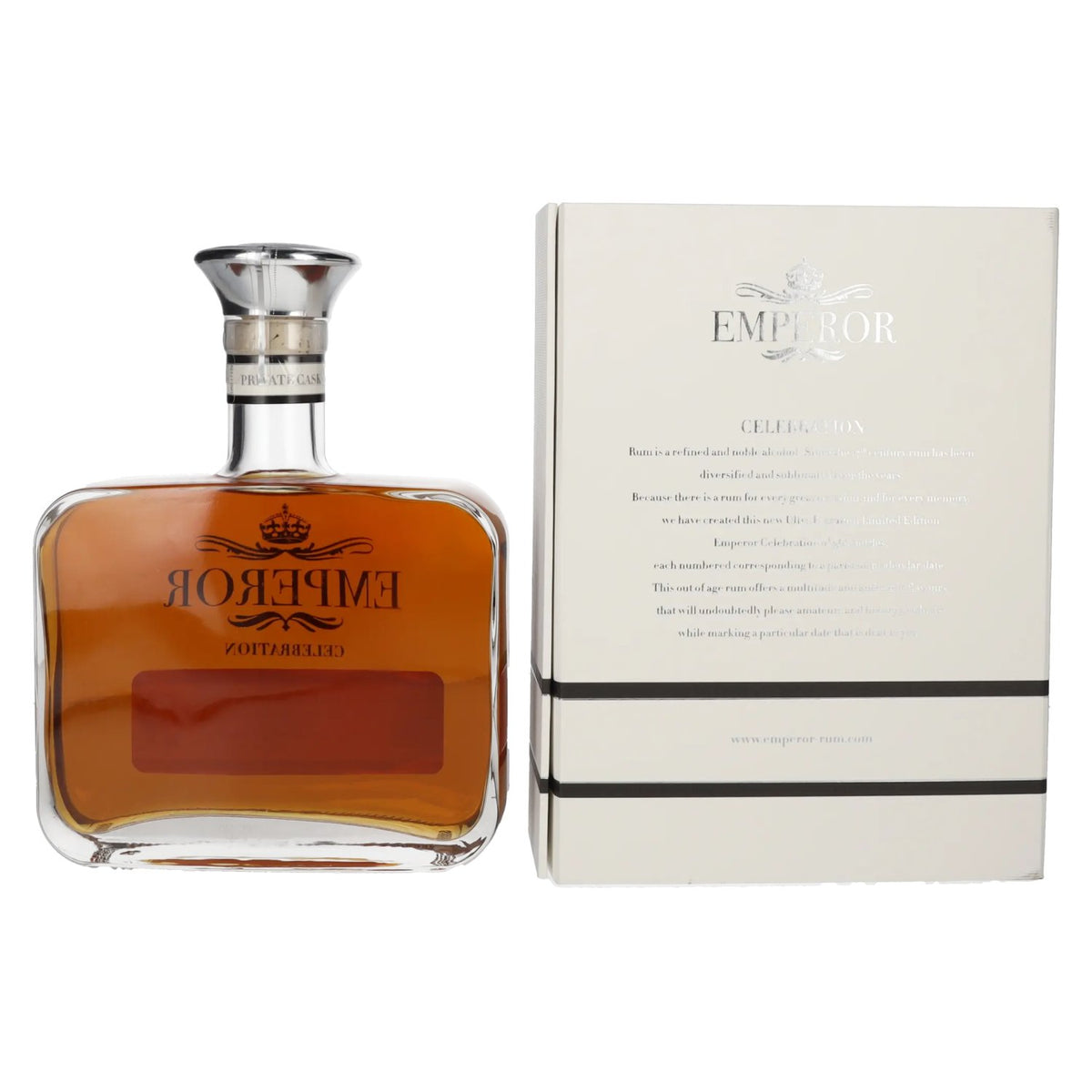 Emperor Mauritian Rum CELEBRATION PRIVATE CASK SELECTION Pinot Noir Finish 42% Vol. 0,7l in Geschenkbox