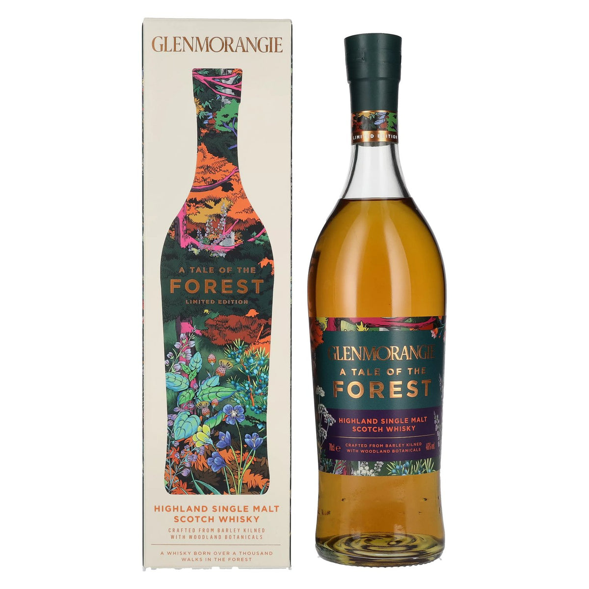 Glenmorangie A TALE OF THE FOREST Highland Single Malt Limited Edition 46% vol. 0,7l en coffret cadeau