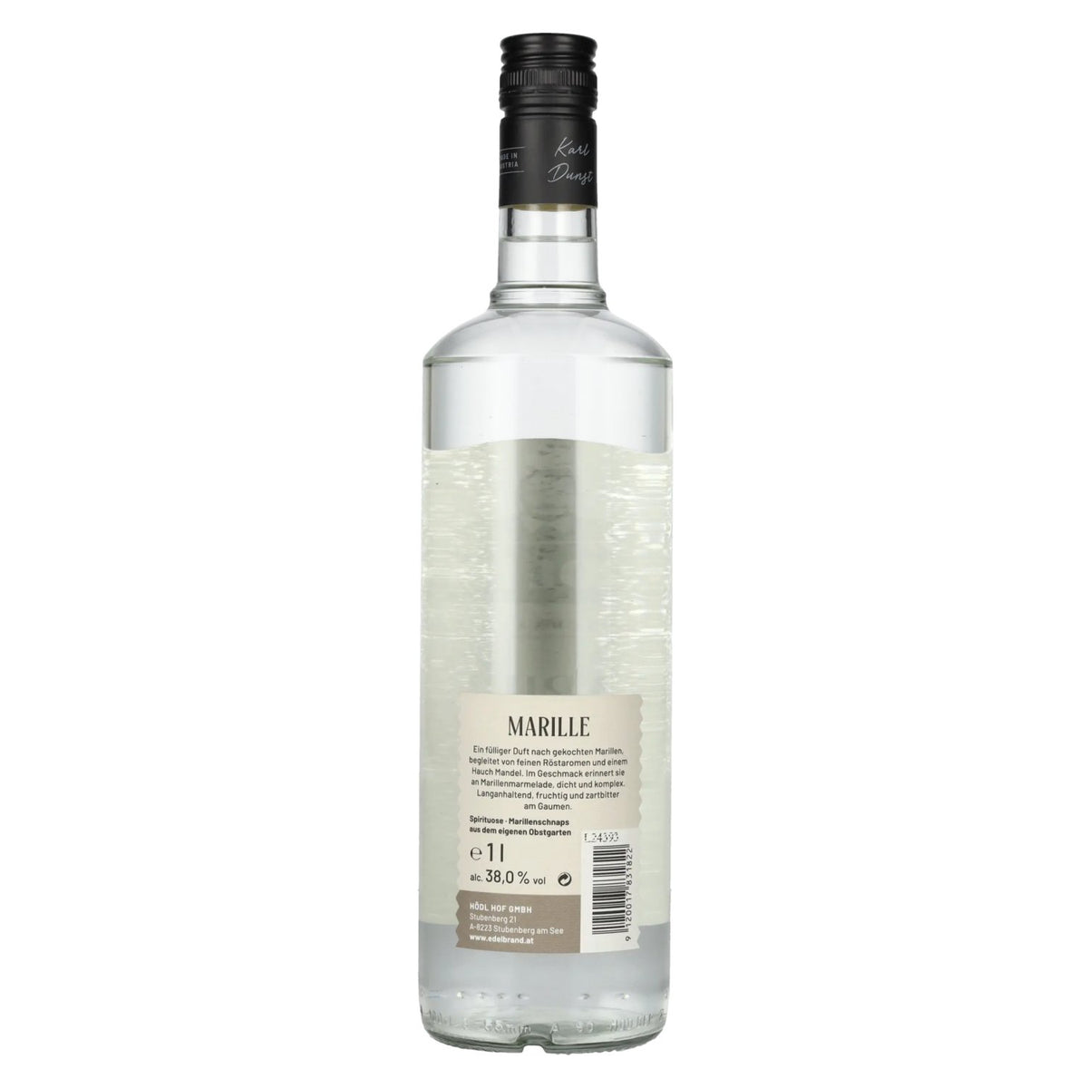 Hödl Hof MARILLE eau-de-vie d'abricot 38% vol. 1l