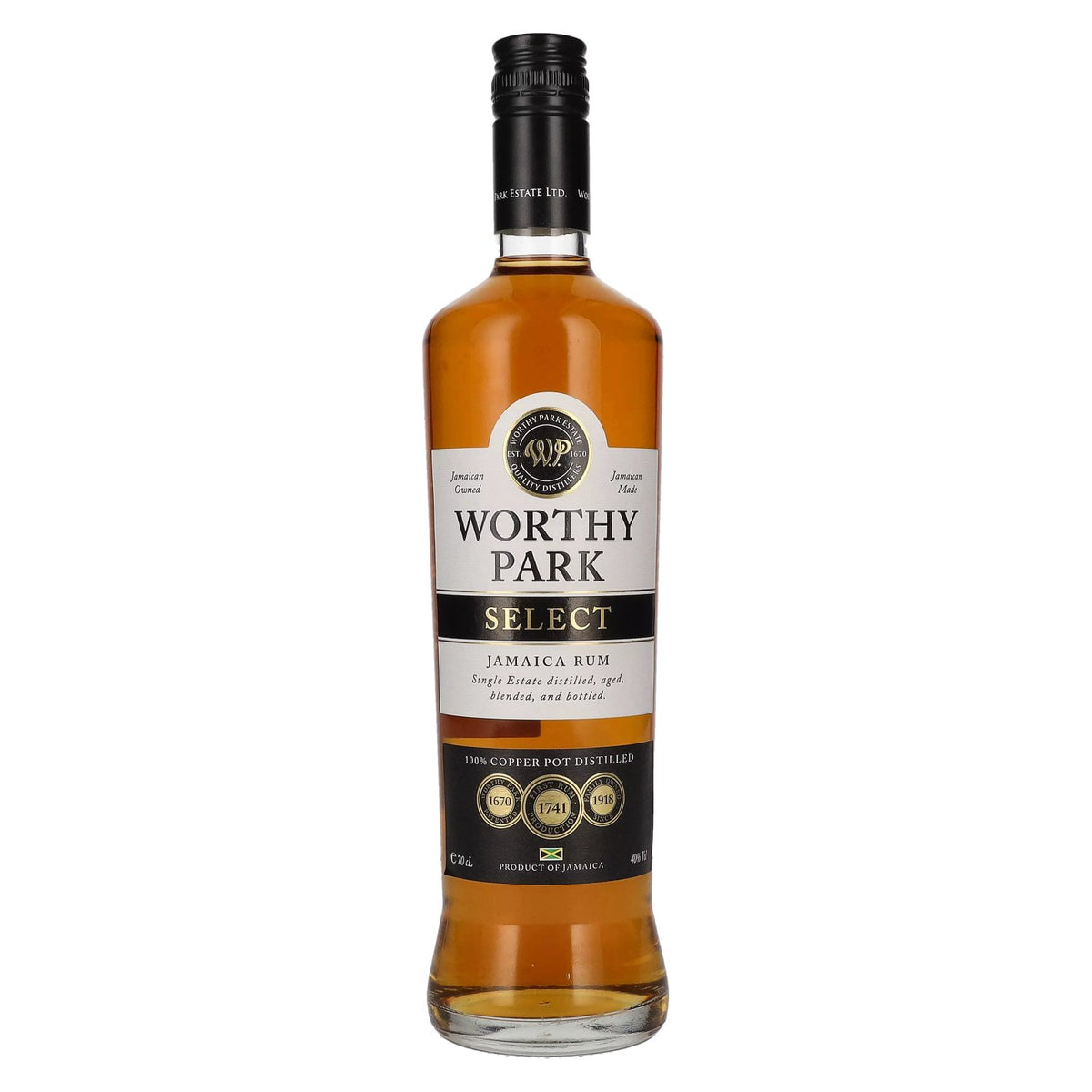 Worthy Park Select Jamaica Rum 40% vol. 0,7l