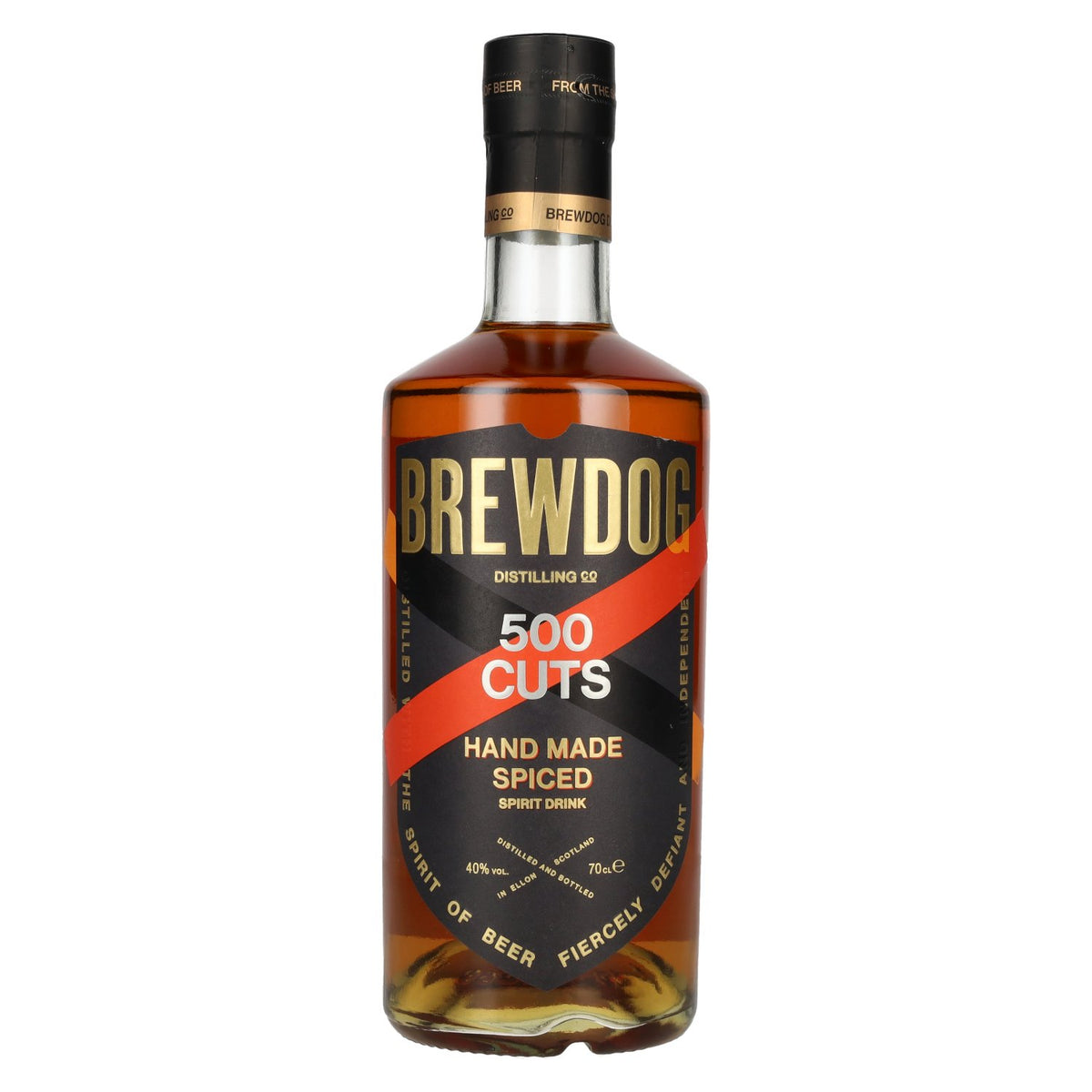BrewDog 500 CUTS RUM Hand Made Spirit Drink 40% Vol. 0,7l