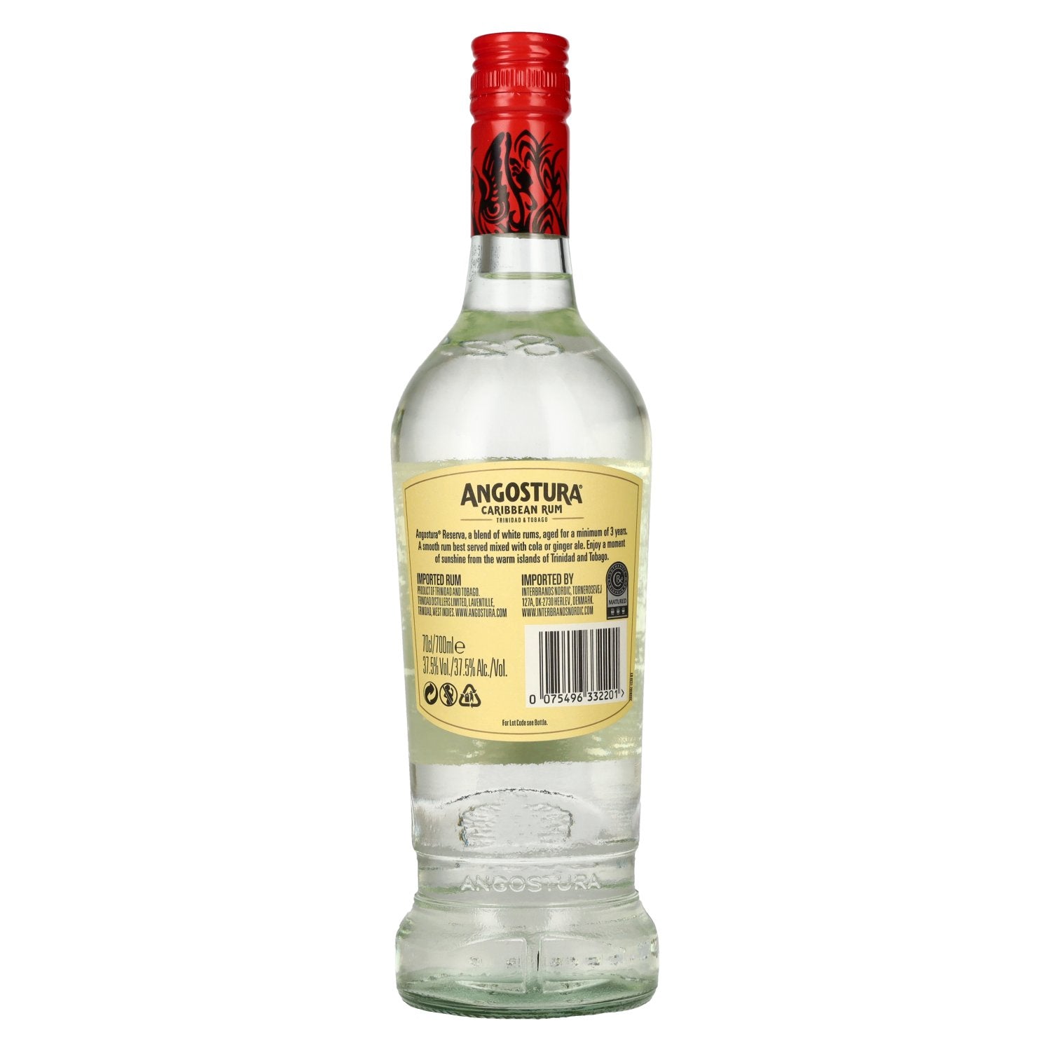 Angostura 3 Years Old Reserva Premium White Rum 37,5% Vol. 0,7l