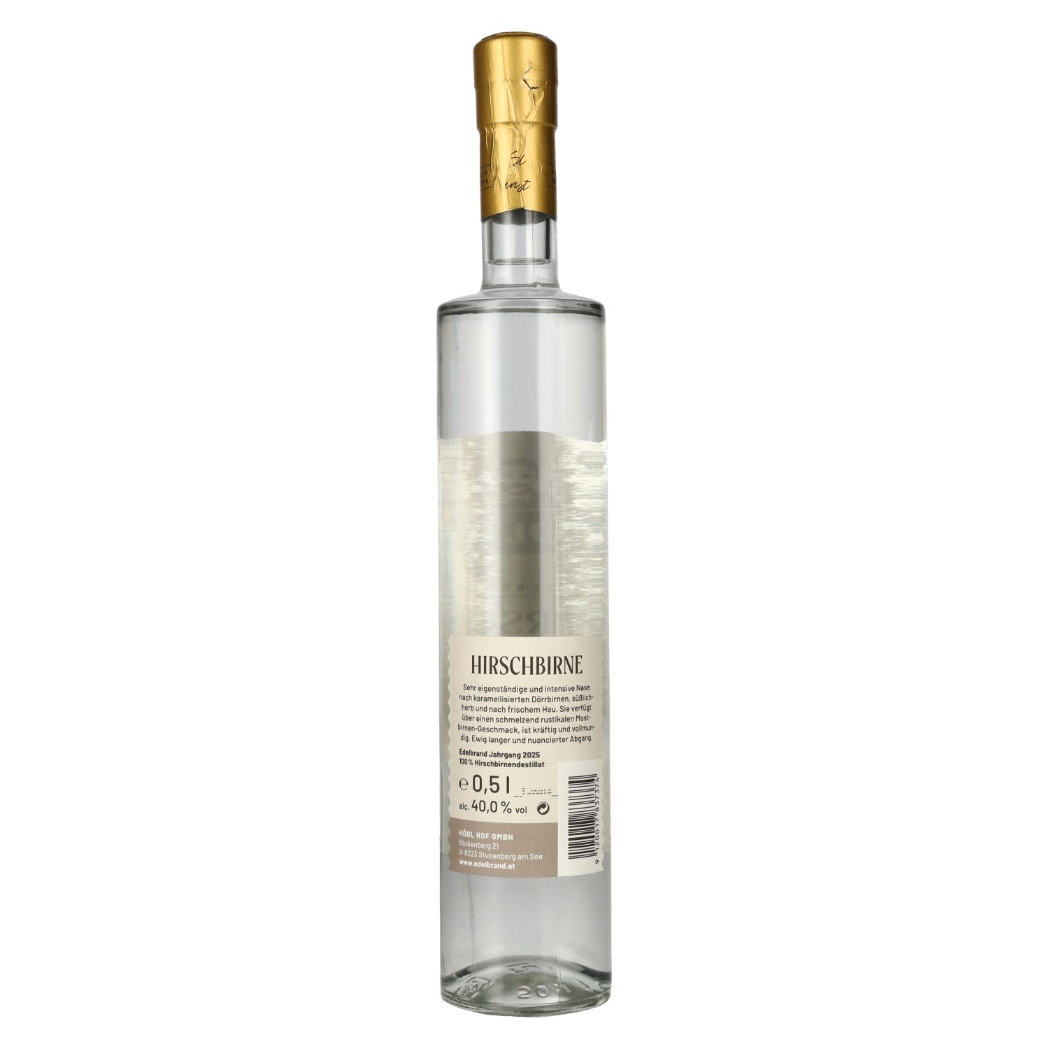 Hödl Hof HIRSCHBIRNE Eau-de-vie noble 2025 40% vol. 0,5l