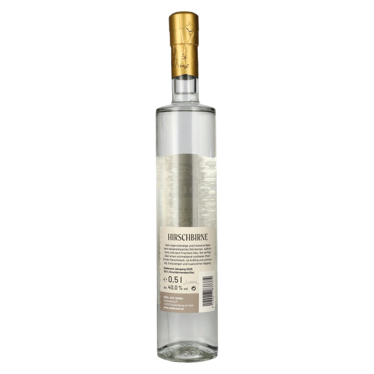 Hödl Hof HIRSCHBIRNE Eau-de-vie noble 2025 40% vol. 0,5l
