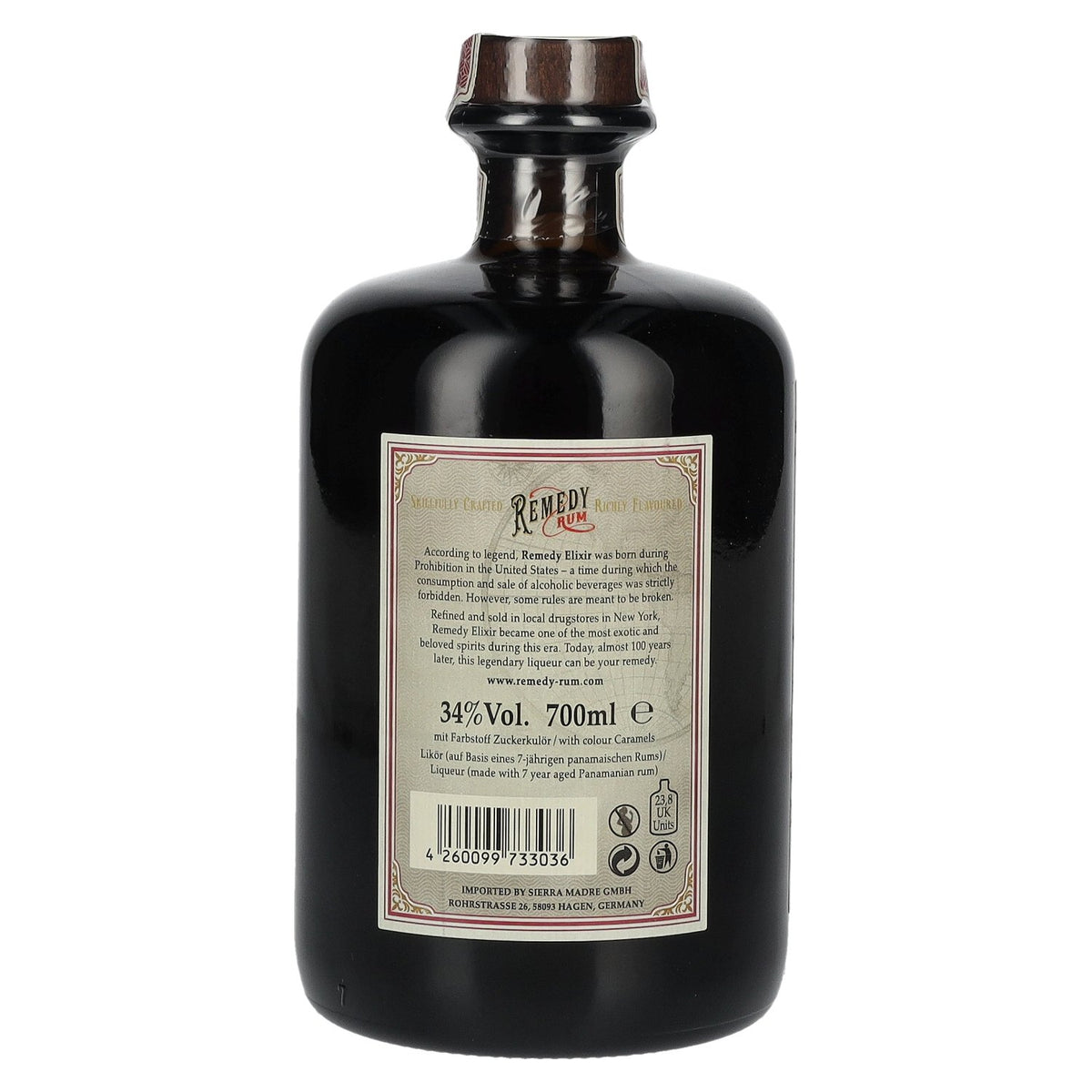 Remedy Elixir Rum Liqueur 34% Vol. 0,7l