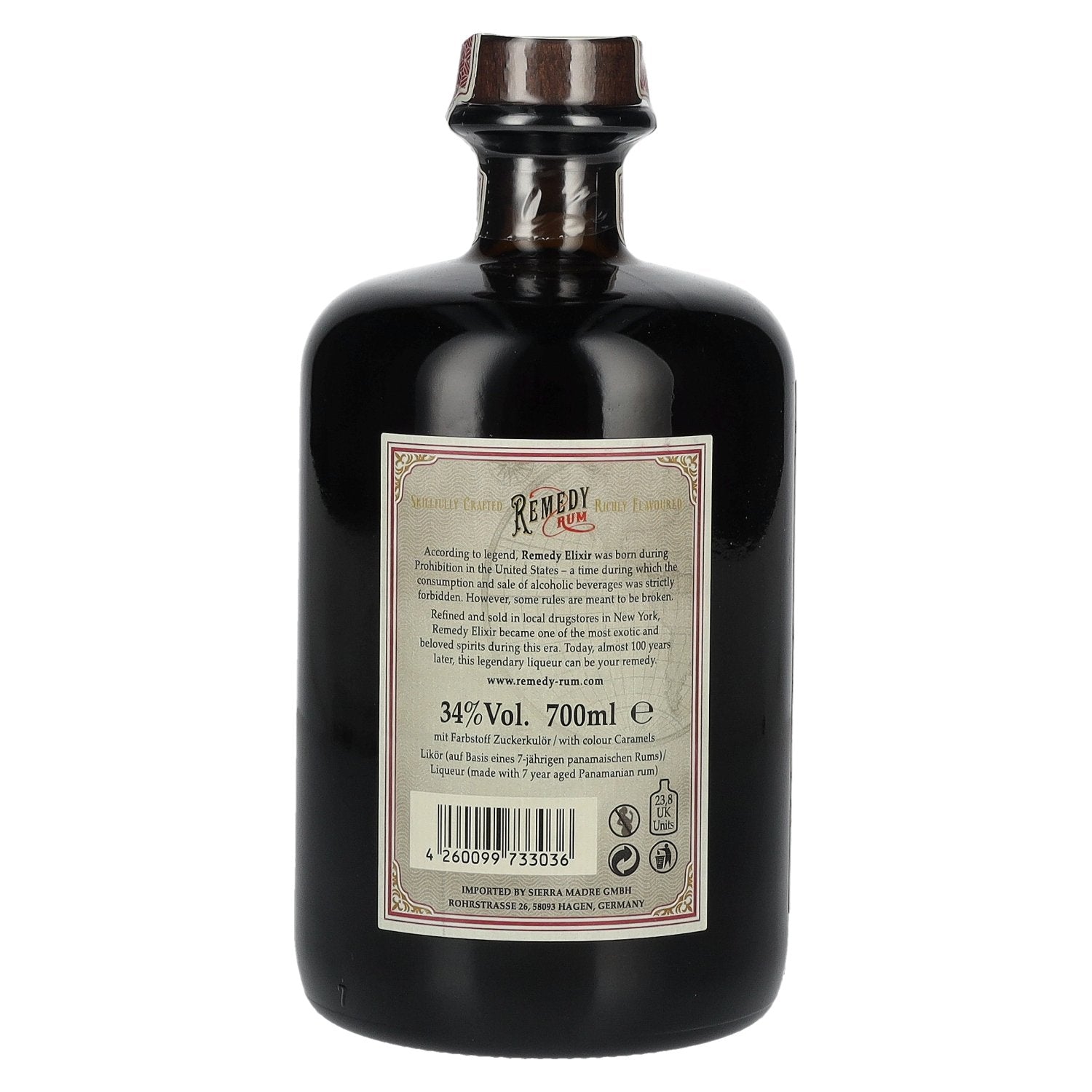 Remedy Elixir Rum Liqueur 34% Vol. 0,7l