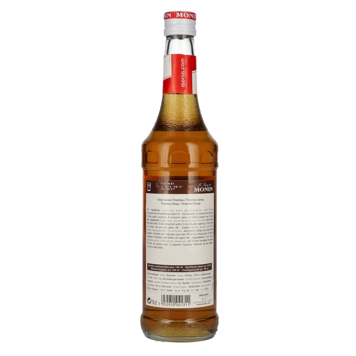 Le Sirop de Monin TIRAMISU 0,7l