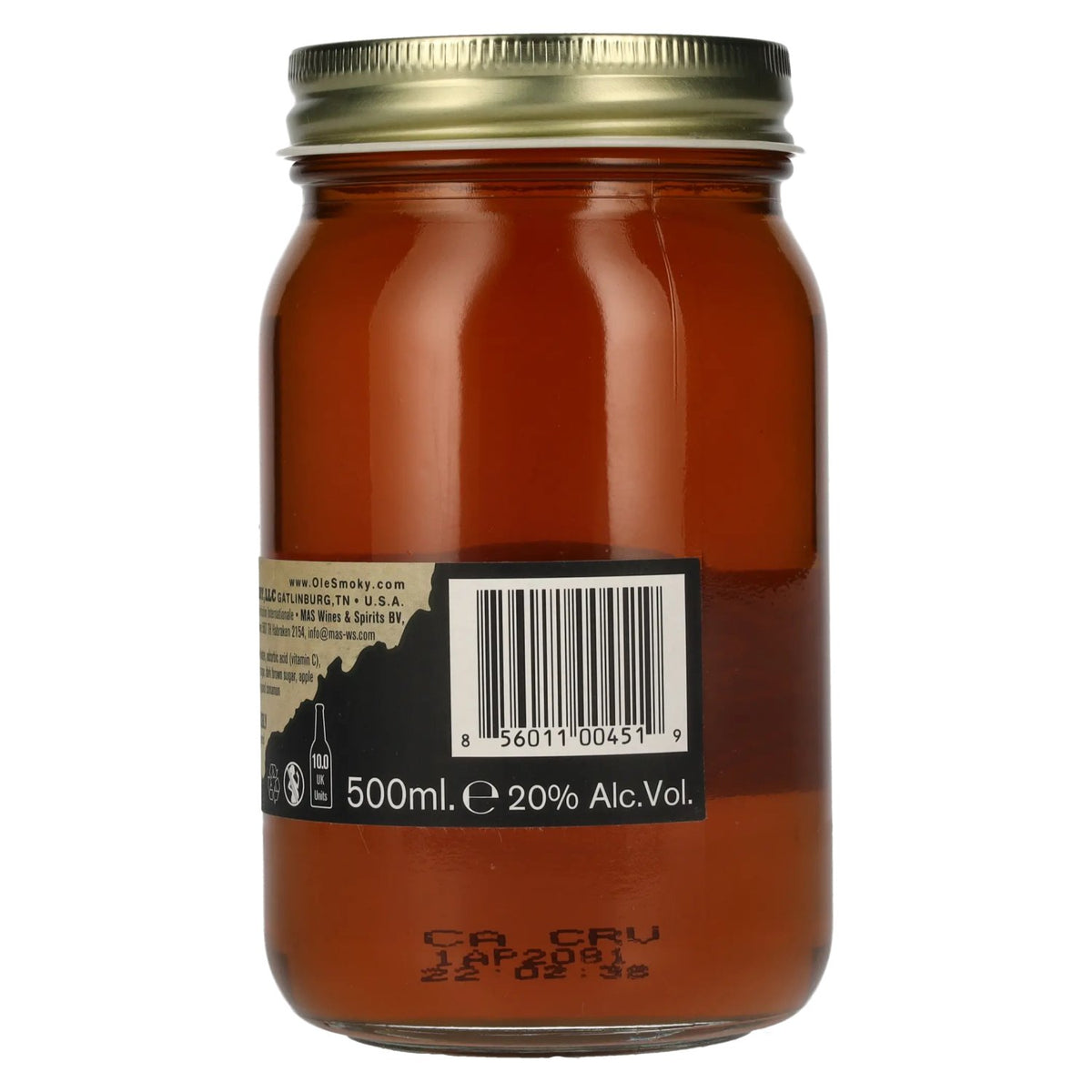 Ole Smoky Tennessee Moonshine APPLE PIE 20% Vol. 0,5l