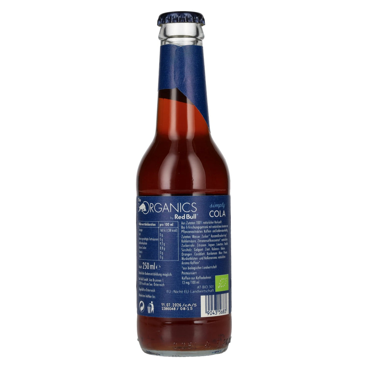 Red Bull Organics by Red Bull Simply COLA 0,25l