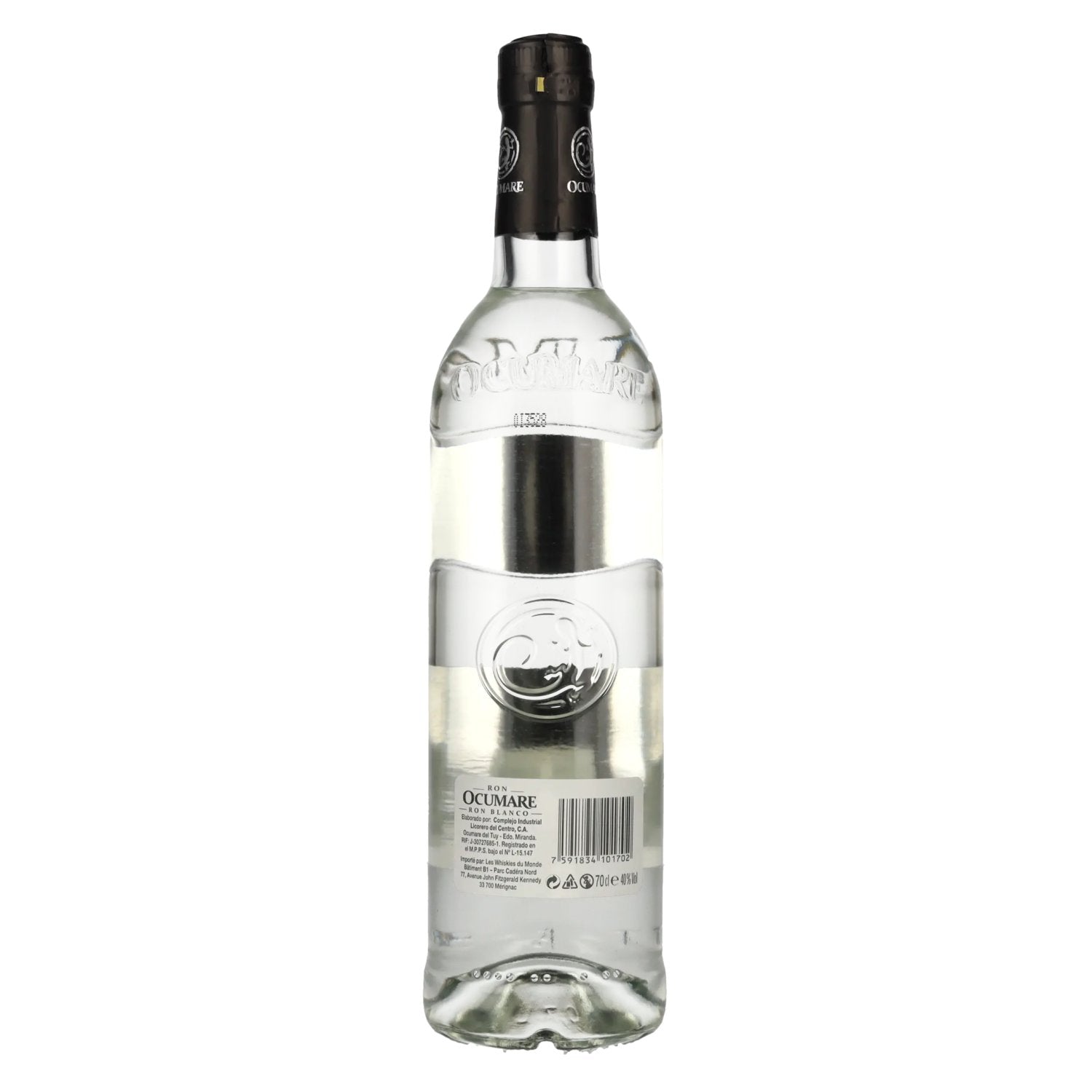 Ron Ocumare Blanco Rum 40% Vol. 0,7l