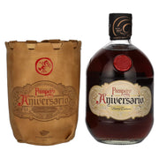 Pampero Aniversario Reserva Exclusiva Roner Extra Añejo 40% Vol. 0,7l in leather bag