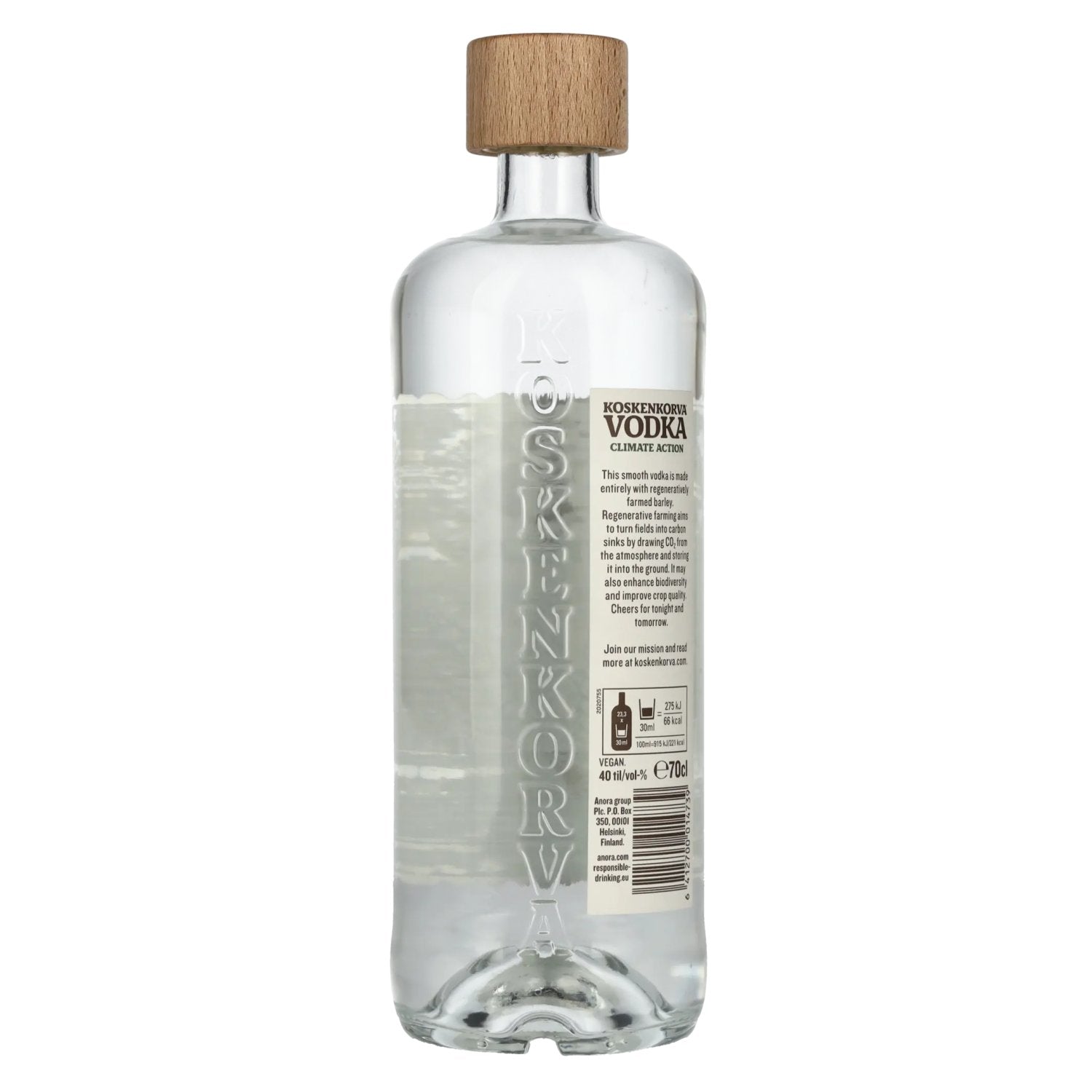 Koskenkorva Vodka Climate Action 40% Vol. 0,7l