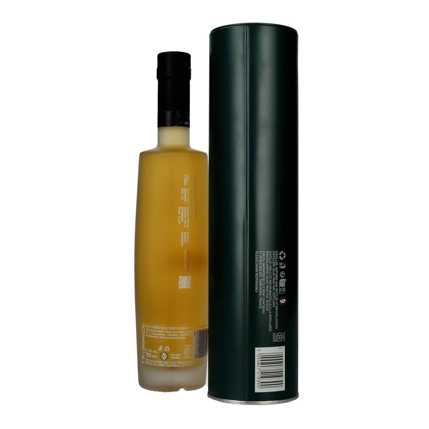 Octomore EDITION: 16.3 Super Heavily Peated Islay Single Malt 61,6% Vol. 0,7l in Tinbox