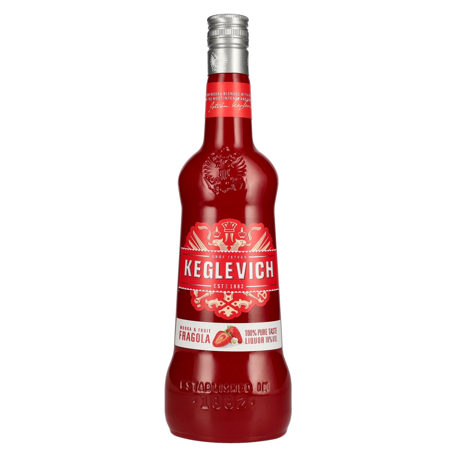 Keglevich Vodka &amp; Fruit FRAGOLA 18% Vol. 0,7l